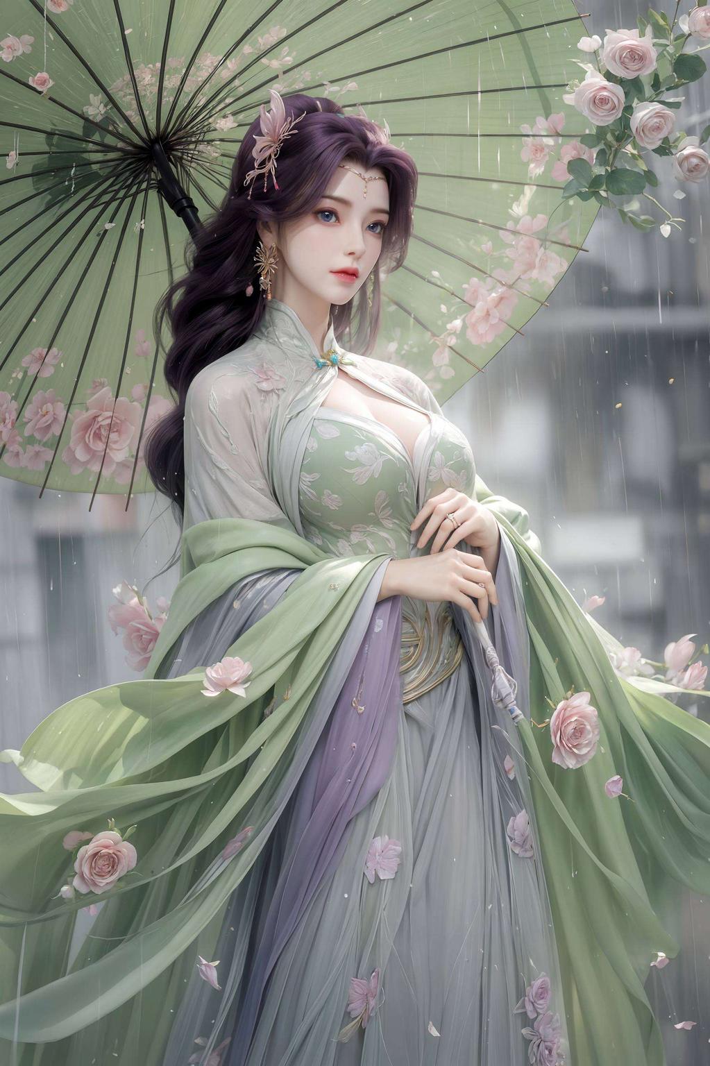将她的风采展现得淋漓尽致每一帧都如诗如画