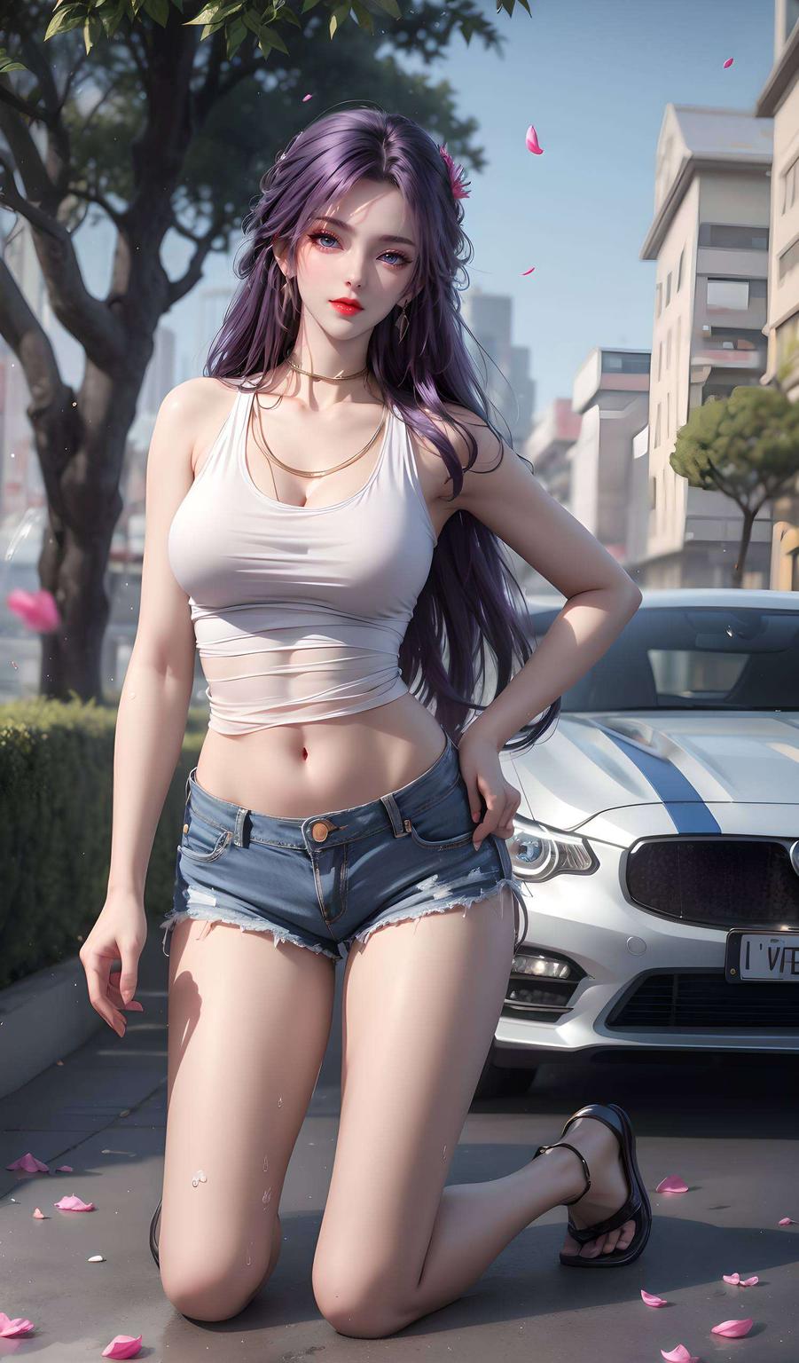 细腻的色彩仿佛置身于梦幻般的动漫世界