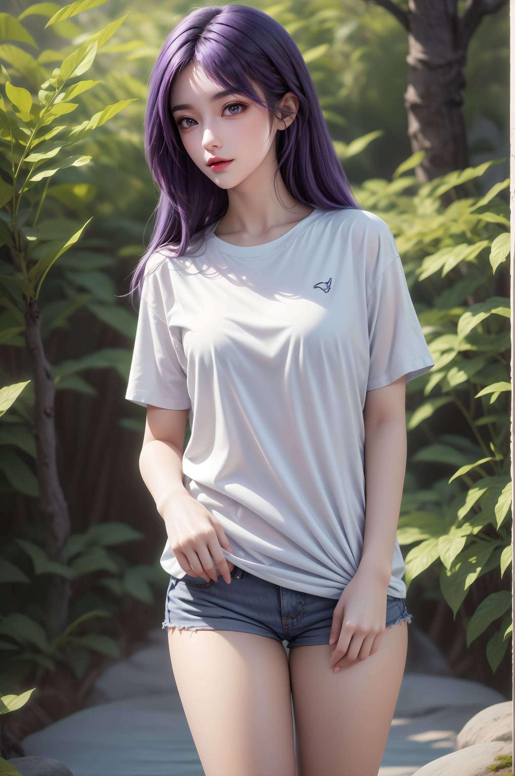 以细腻笔触描绘AI国漫女神的灵动神韵让画面生动活泼