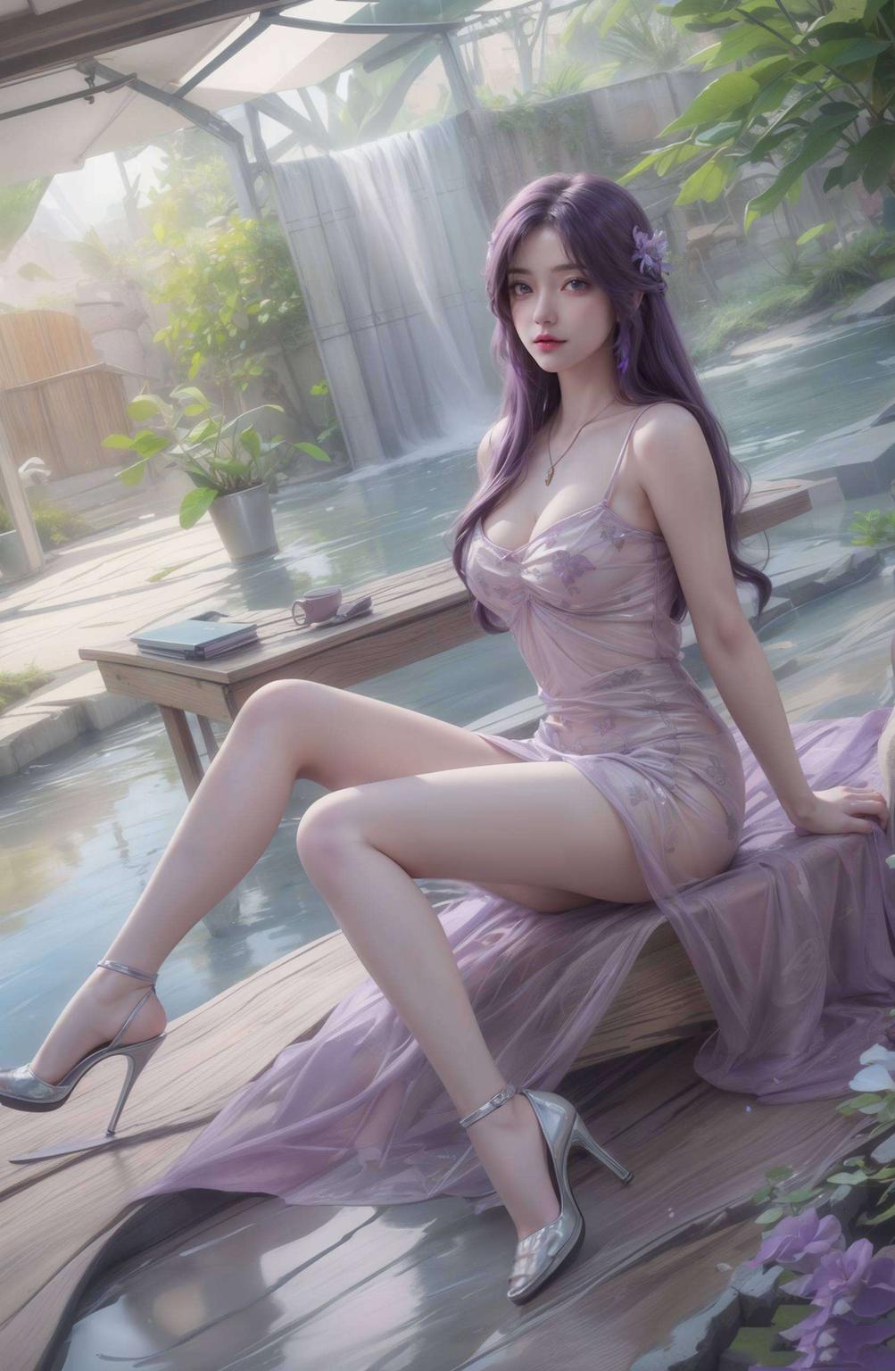 国漫美女的超清全屏风采都是一场视觉盛宴