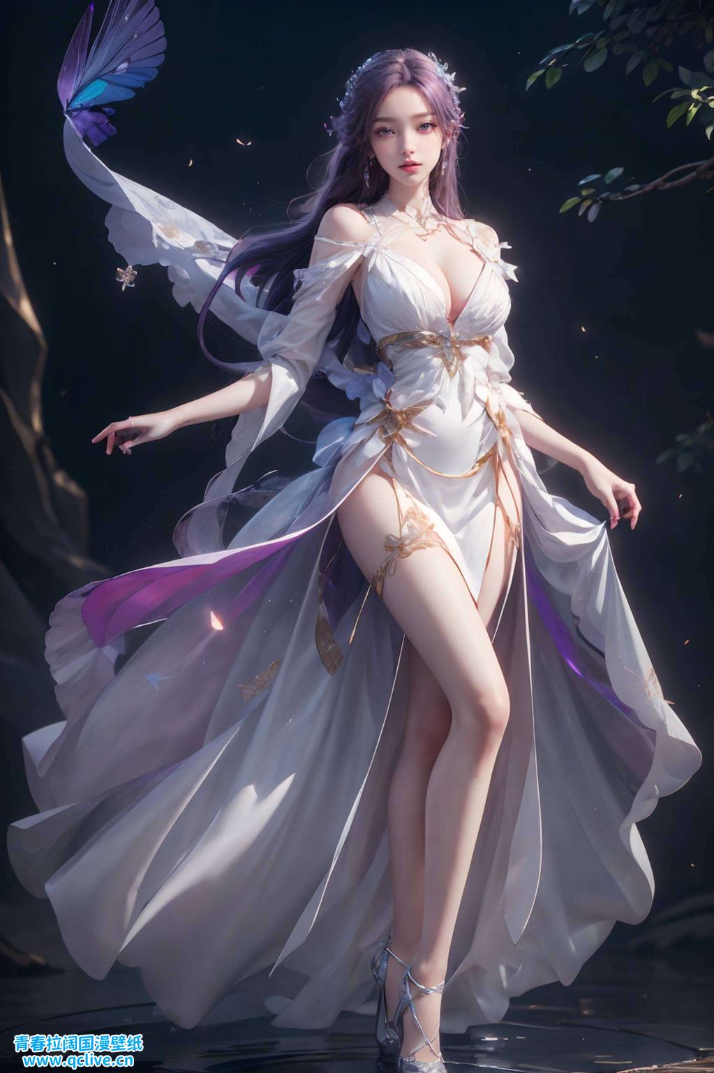 每一次微笑她的每一次眨眼