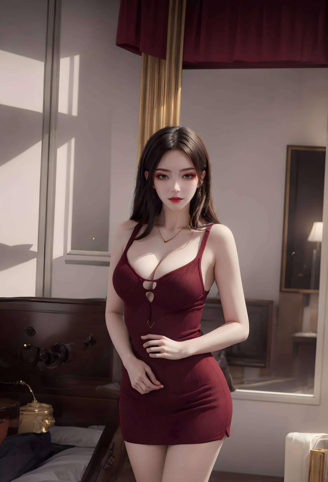 感受每一次解锁的惊艳一款融合AI绘画艺术的国漫美女纹理安卓漫画壁纸