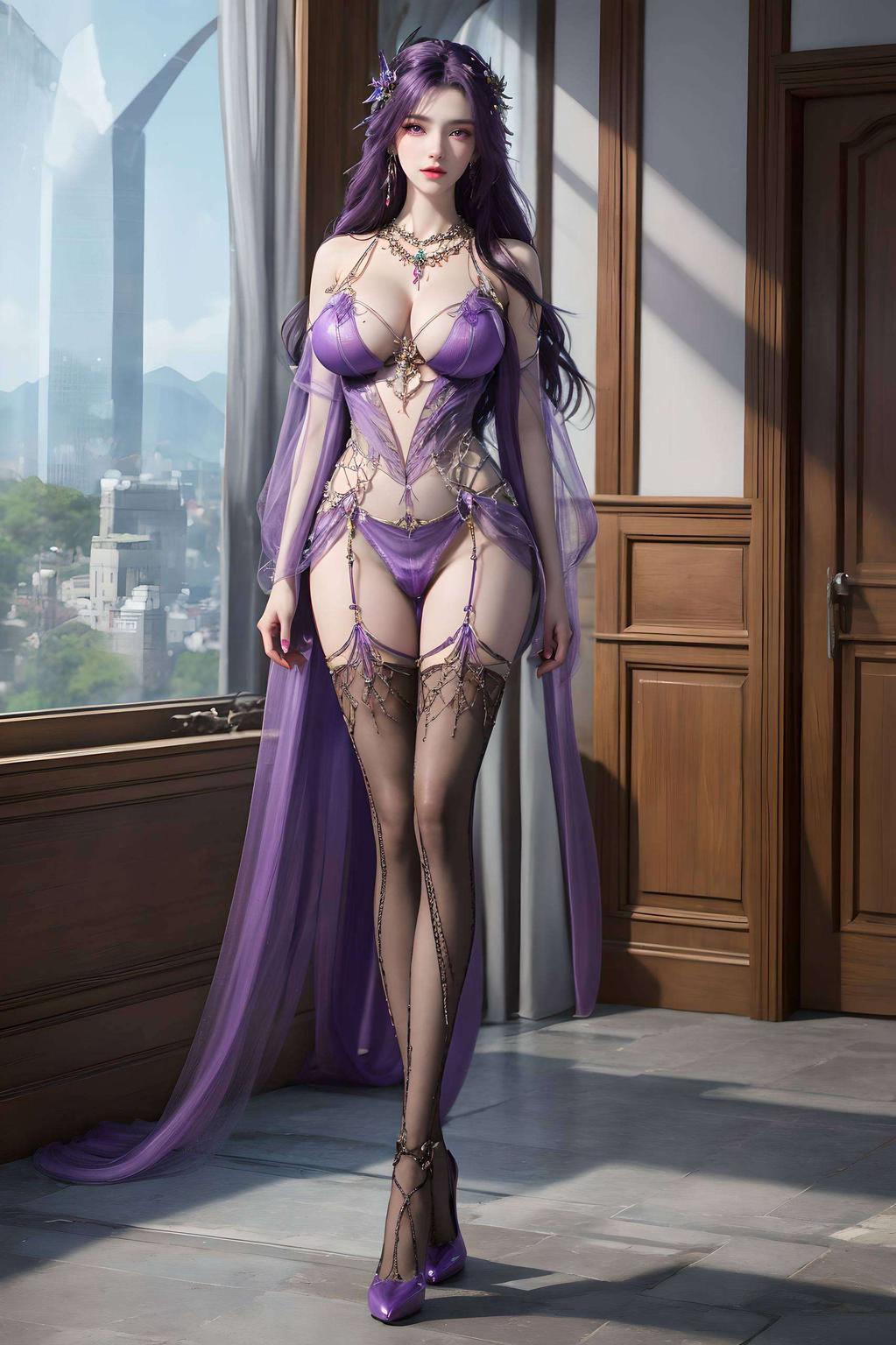 让你的手机屏幕瞬间变身国漫女生的梦幻舞台她的灵动眼神与飘逸长发