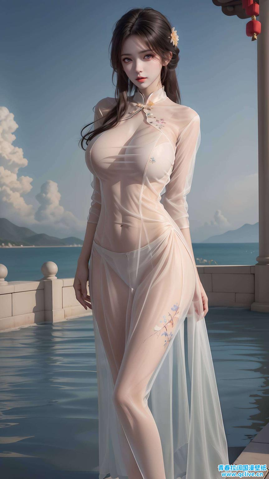 国漫之美细腻笔触描绘出云曦的柔美身姿