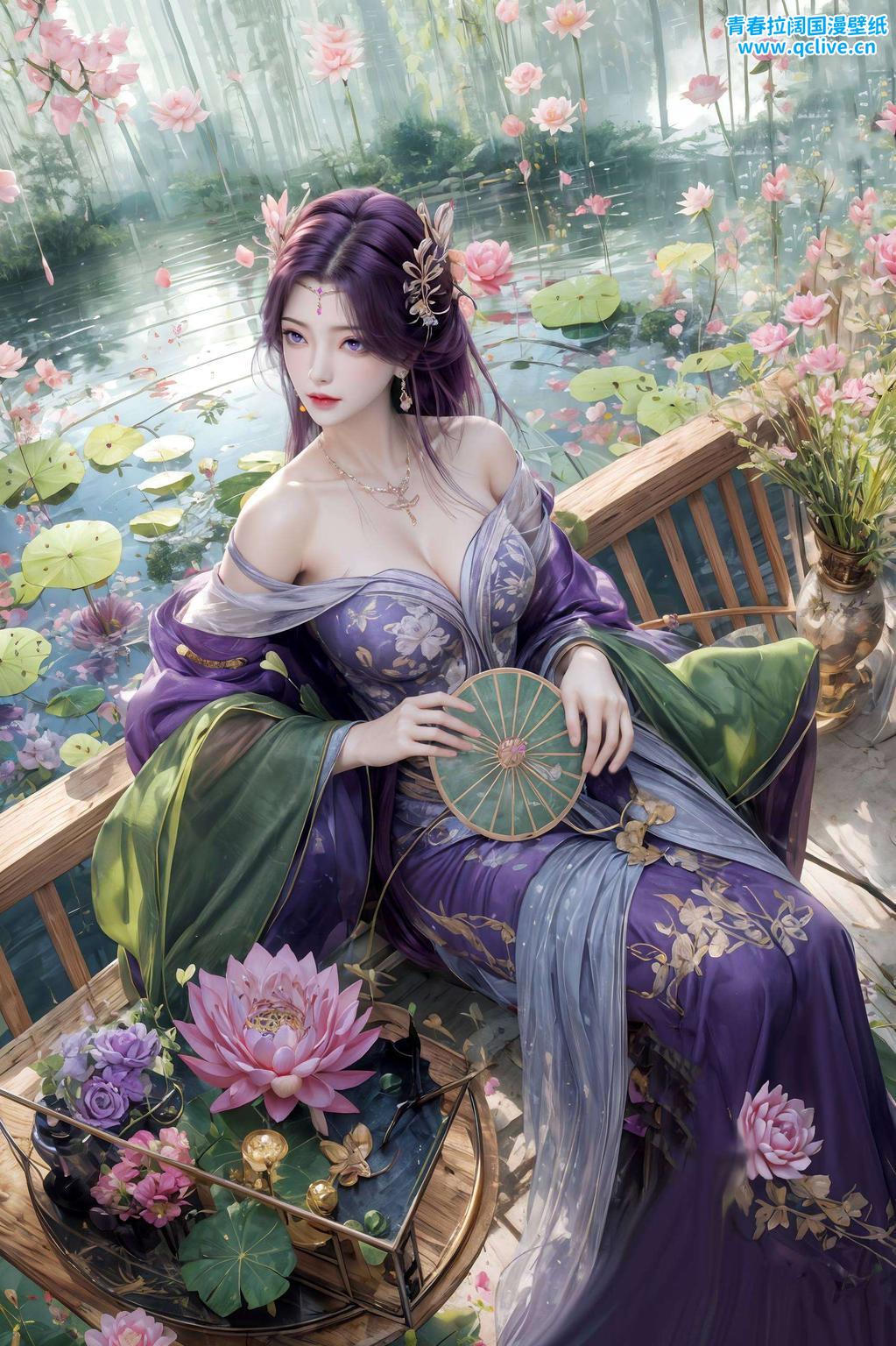 以其独特的碎花风格横屏竖屏两相宜