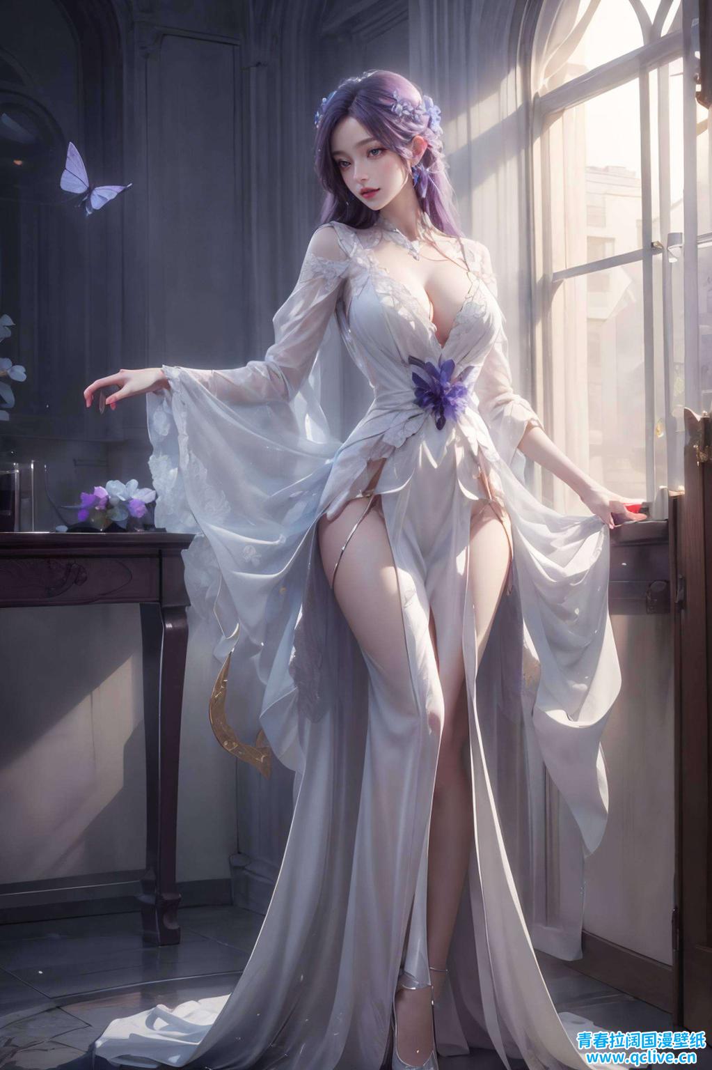这款Win10壁纸将国漫女神的唯美气质完美融入都能让你沉浸在梦幻般的唯美世界