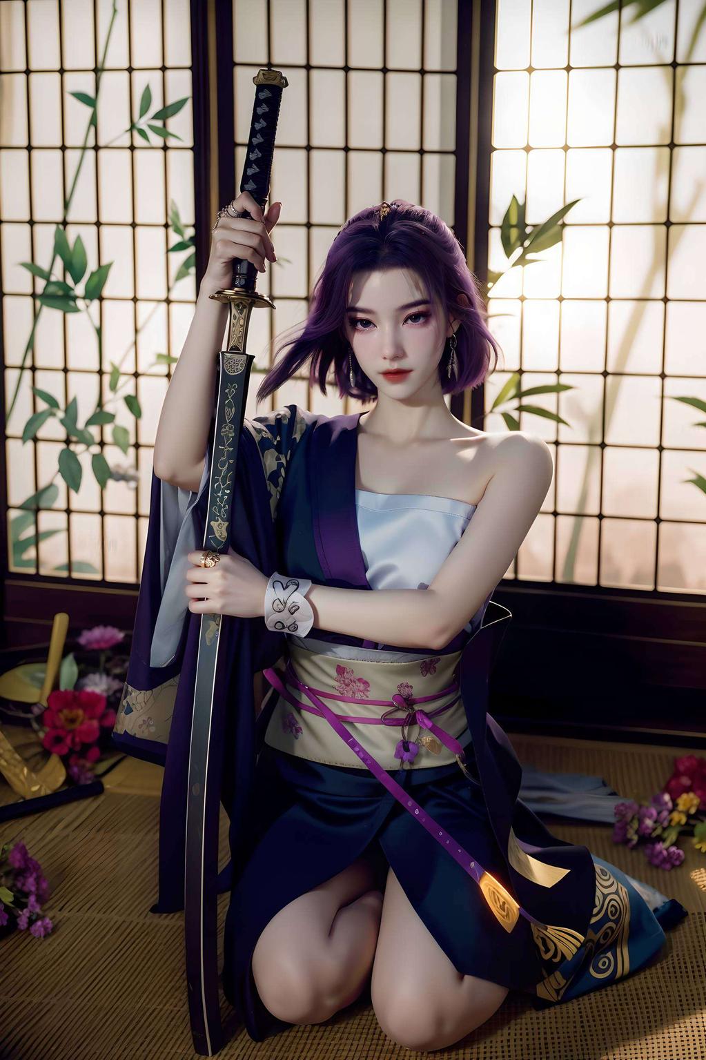 云霄挺胸壁纸彰显着东方女性的柔美与力量