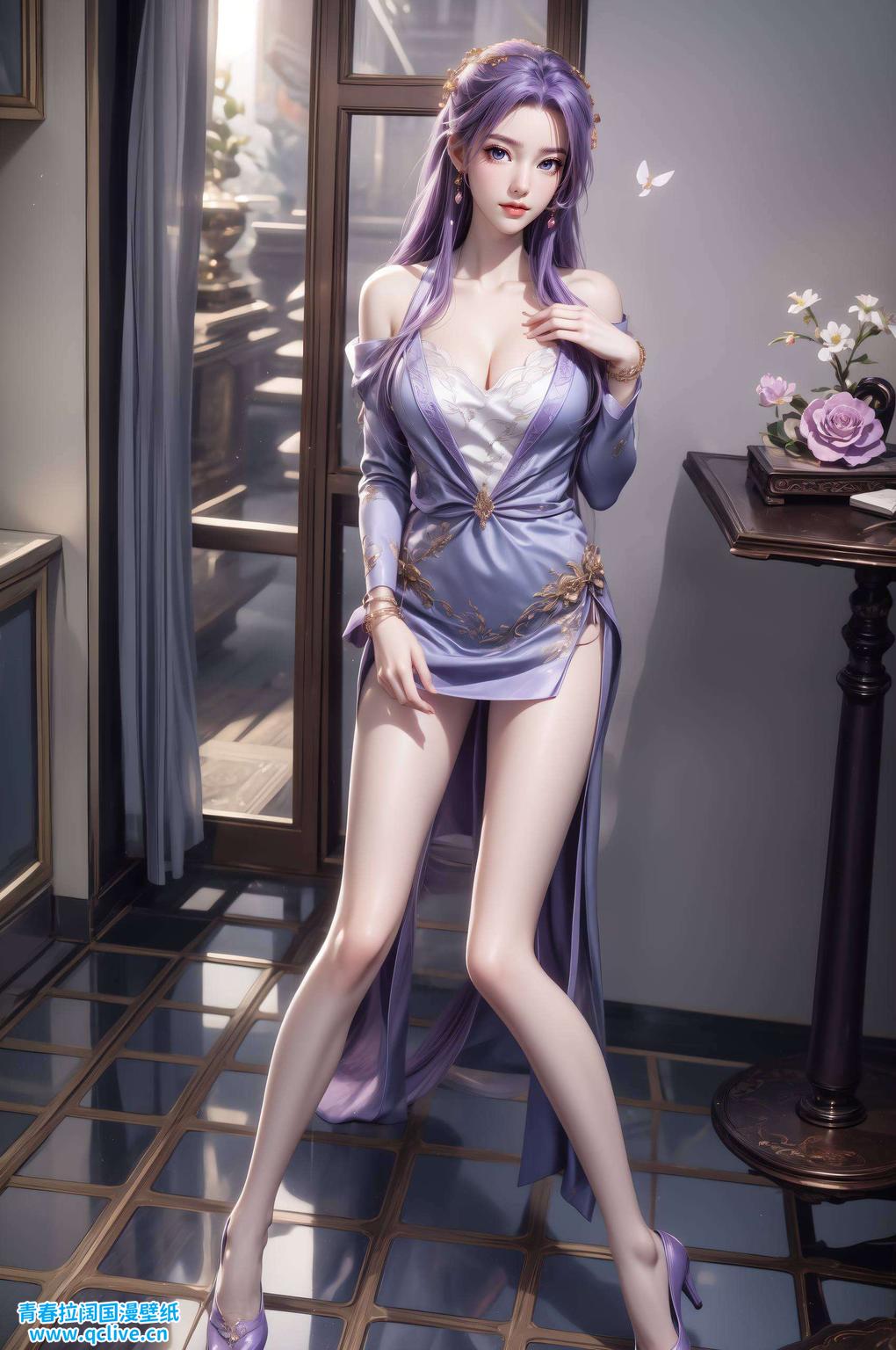 展示了她优雅的姿态与迷人的气质带来视觉的极致享受