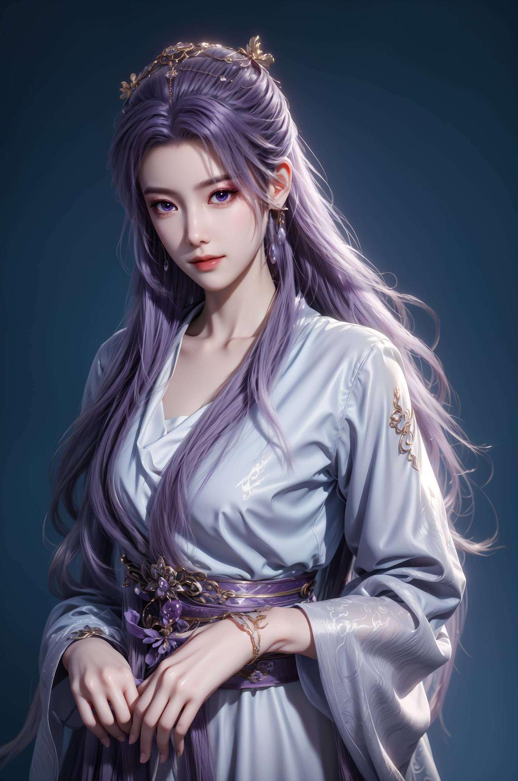 将动态壁纸的灵动与静态绘画的细腻完美结合以国漫女神的姿态