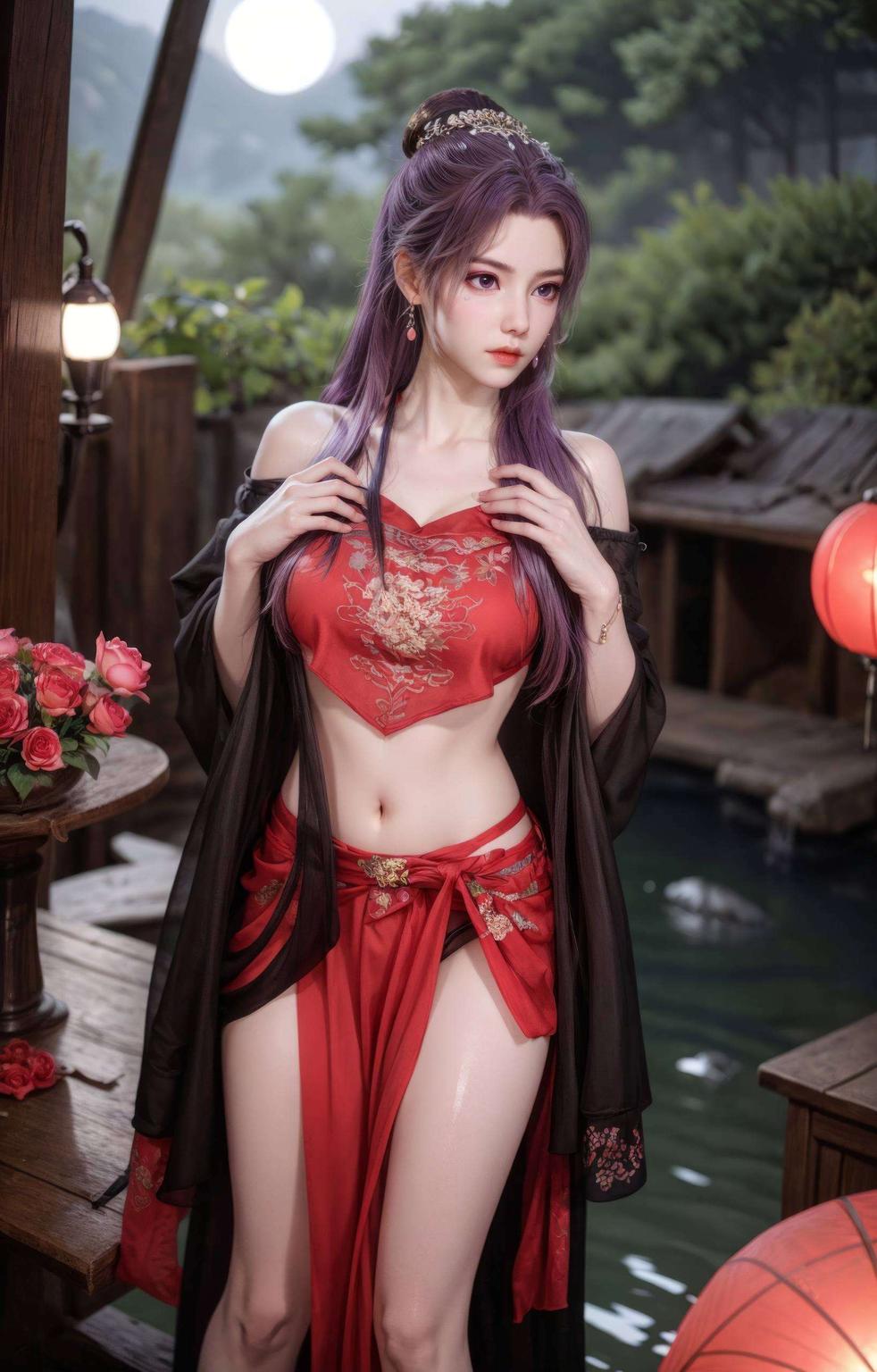 仿佛置身梦幻的国漫世界这款超还原自然1080p壁纸