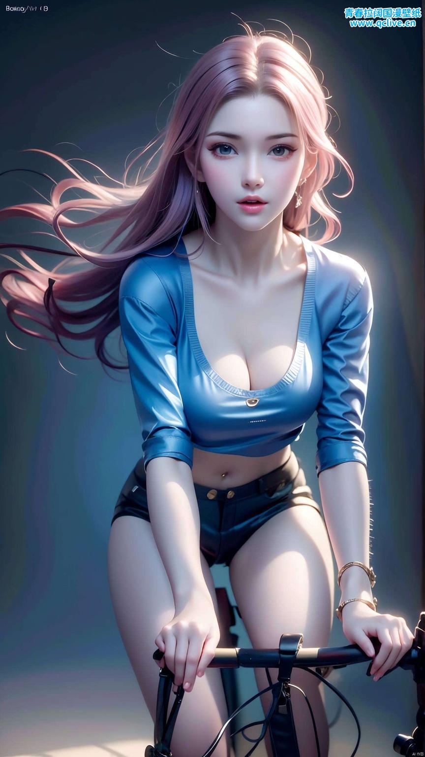 为你的桌面带来一抹不落俗套的美感她的笑容如春风拂面