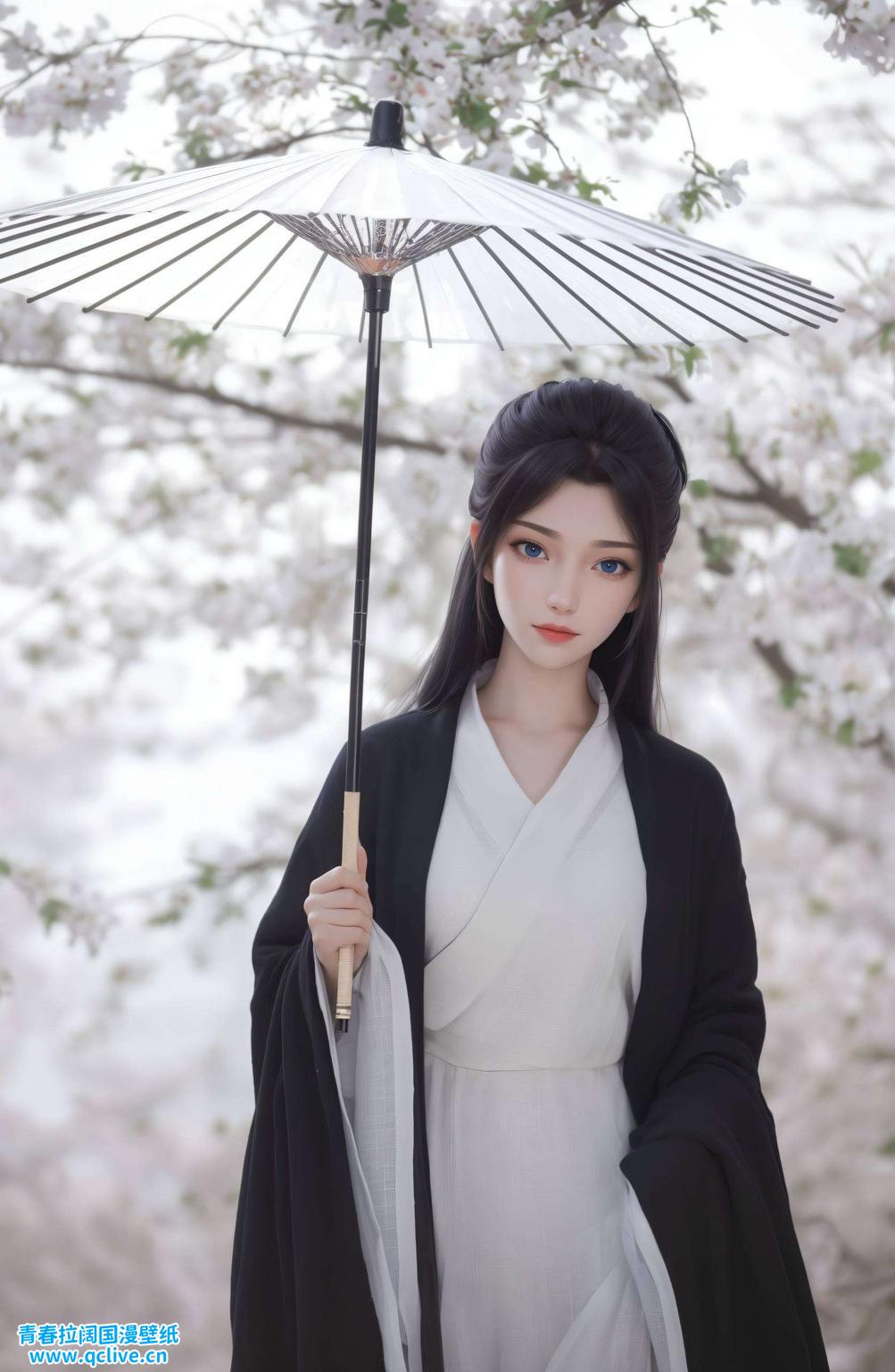 呈现出国漫美女的独特韵味免费分享