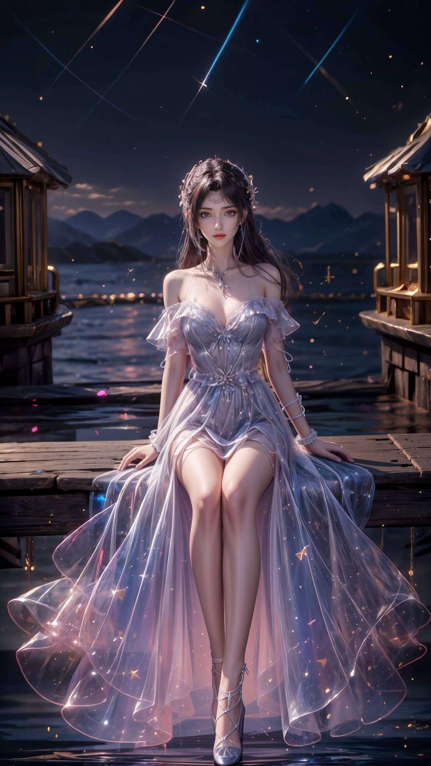 云韵壁纸坐姿享受每一天的精彩瞬间