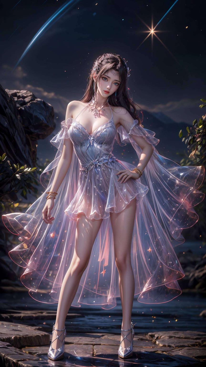 即刻让这位国漫女神成为你的苹果桌面主题为你的日常增添一抹温柔的韵味