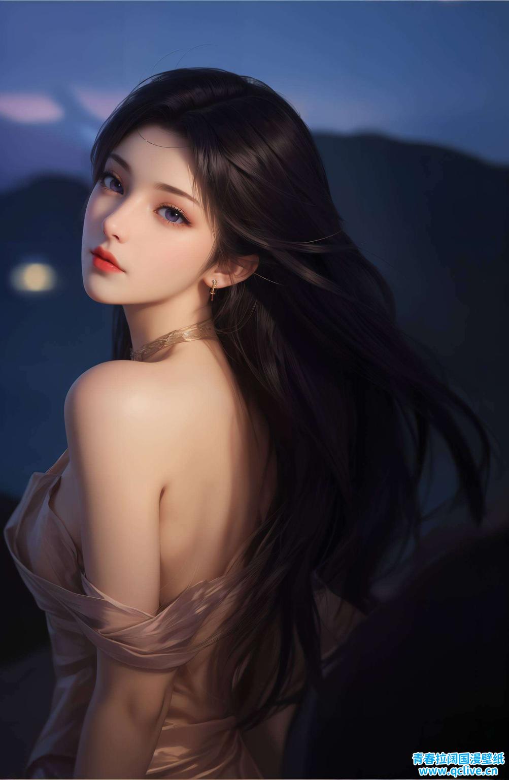 AI美女的精致细节轻轻松松
