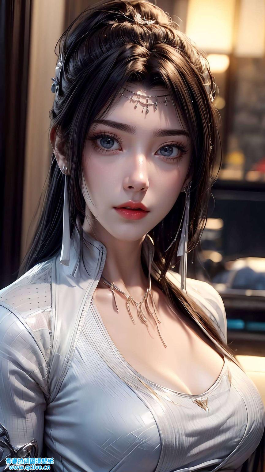 国漫美女相伴为你的手机增添一抹别样风情