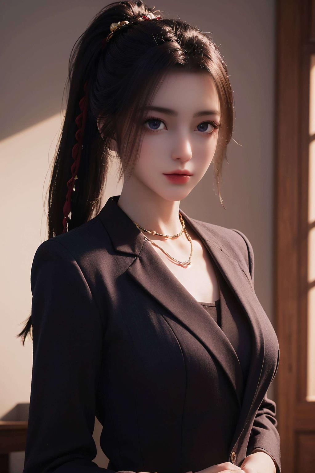 融合了国漫的韵味与AI的智慧周小环的扉页壁纸