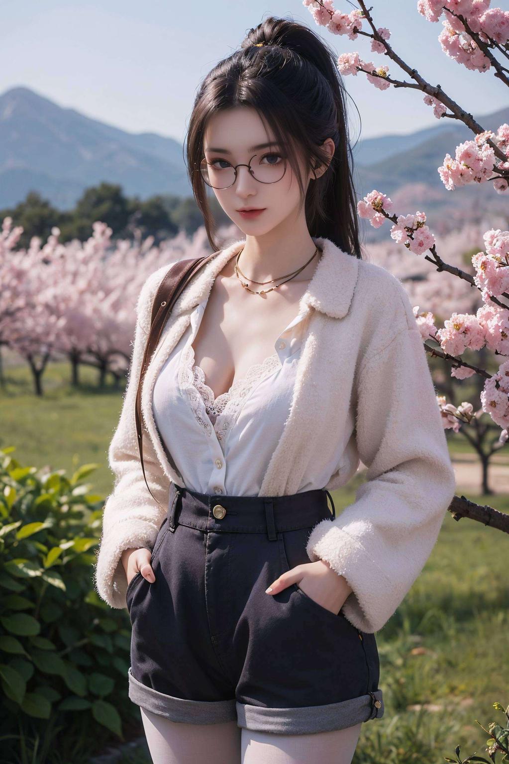 轻松点亮你的电脑桌面以周小环的精美动漫形象为主题