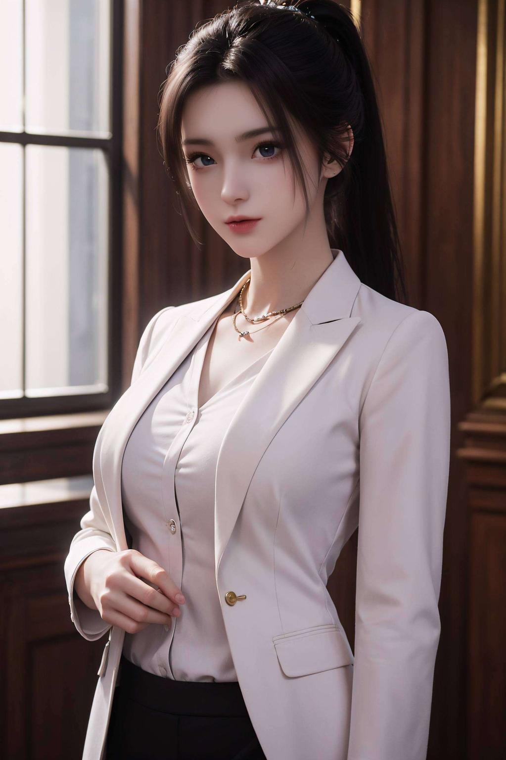 全身壁纸高清展现这位国漫女主