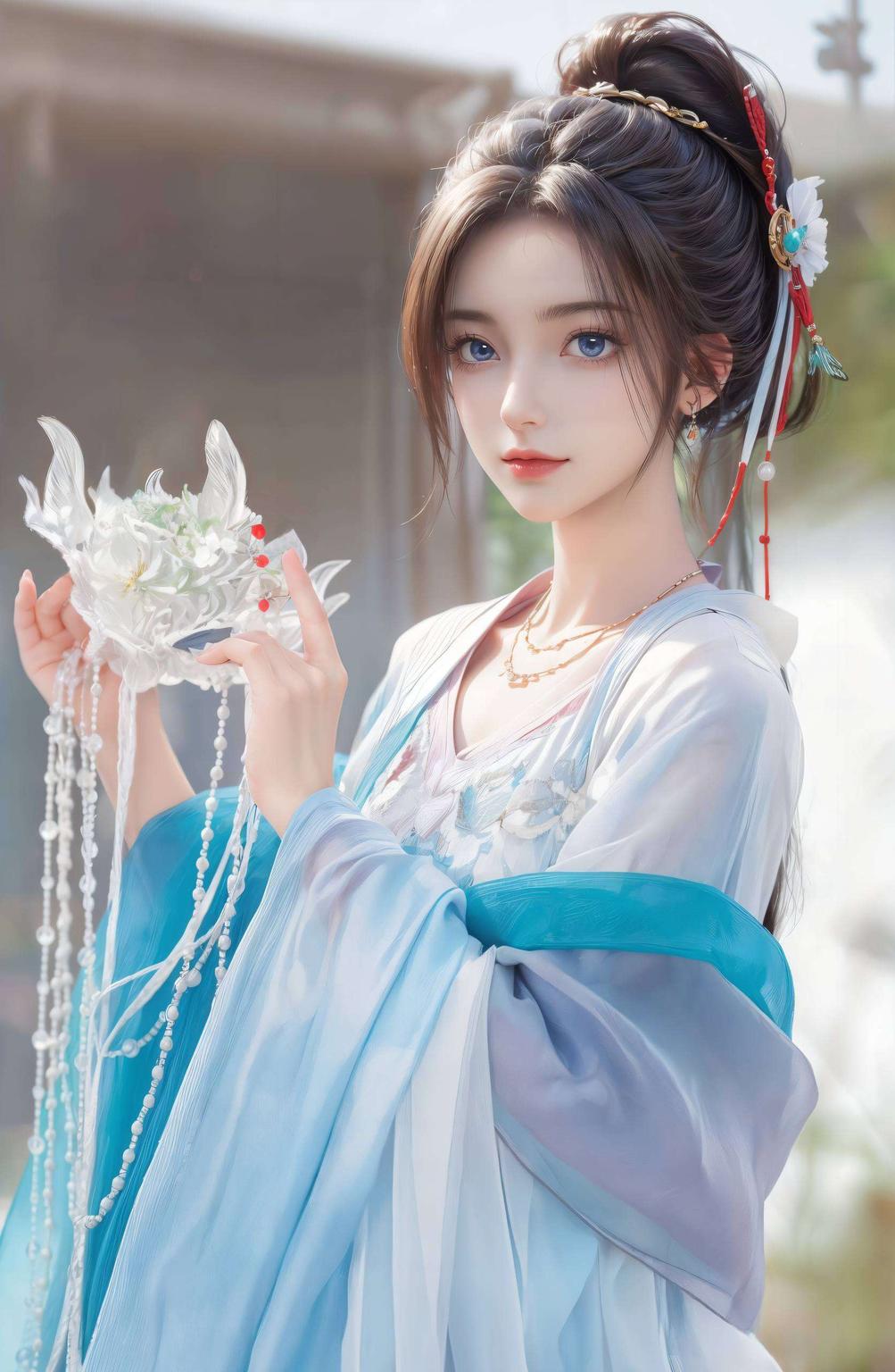 AI绘画之魅力尽显！周小环超清图壁纸为你的屏幕注入灵动与智慧
