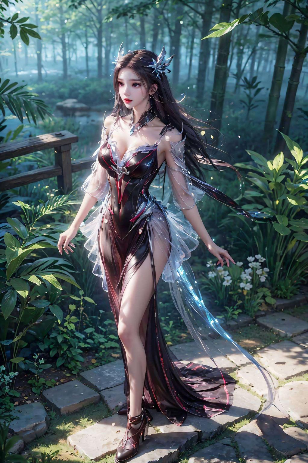 她婉约灵动以会动的朱竹清为亮点