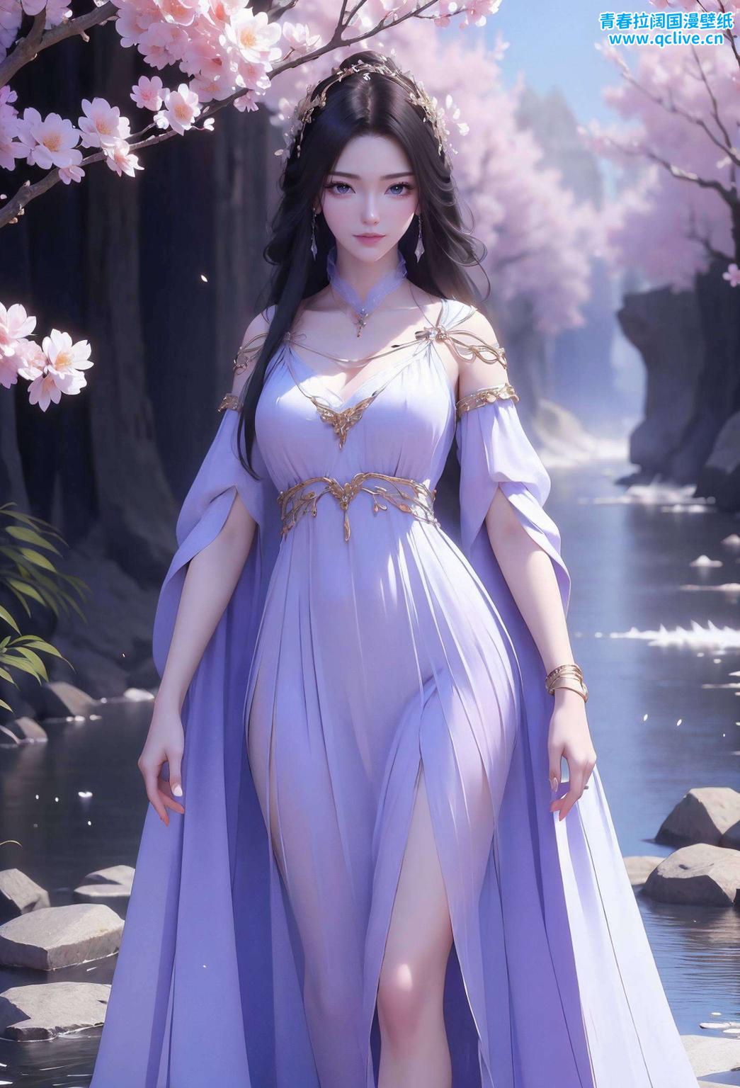 紫灵感受动漫的温馨与力量