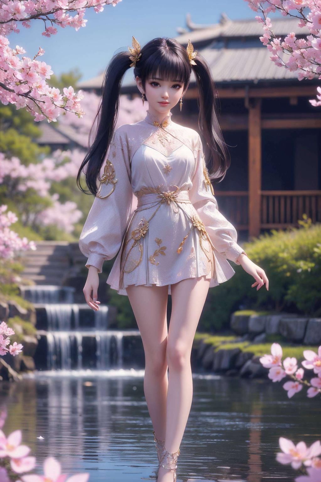 跃然于4K高清壁纸之上细腻的笔触描绘出她剑眉星目的英气
