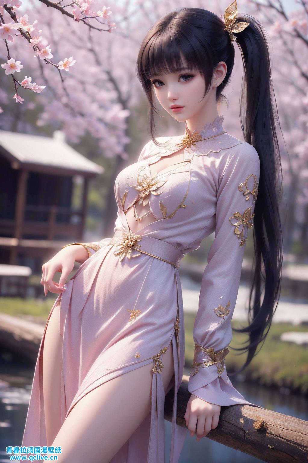 紫妍拼接壁纸融合了奇幻的色彩与绝妙的创意