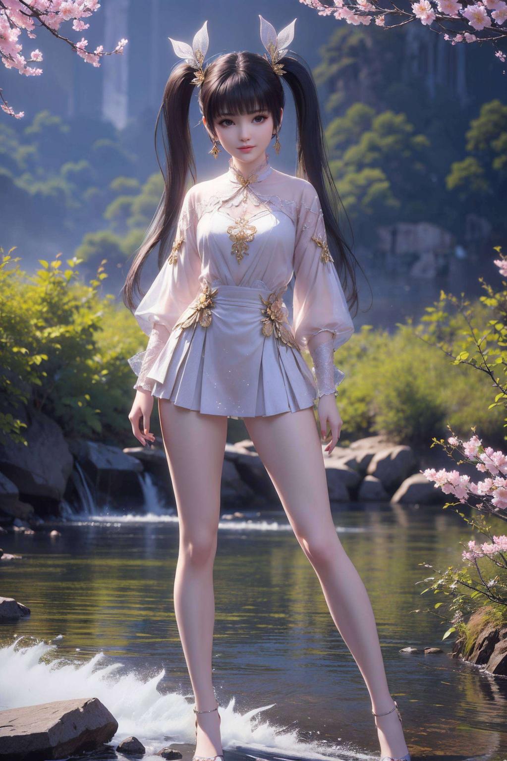 犹如炎炎夏日中的一抹清风清新鲜艳的色彩