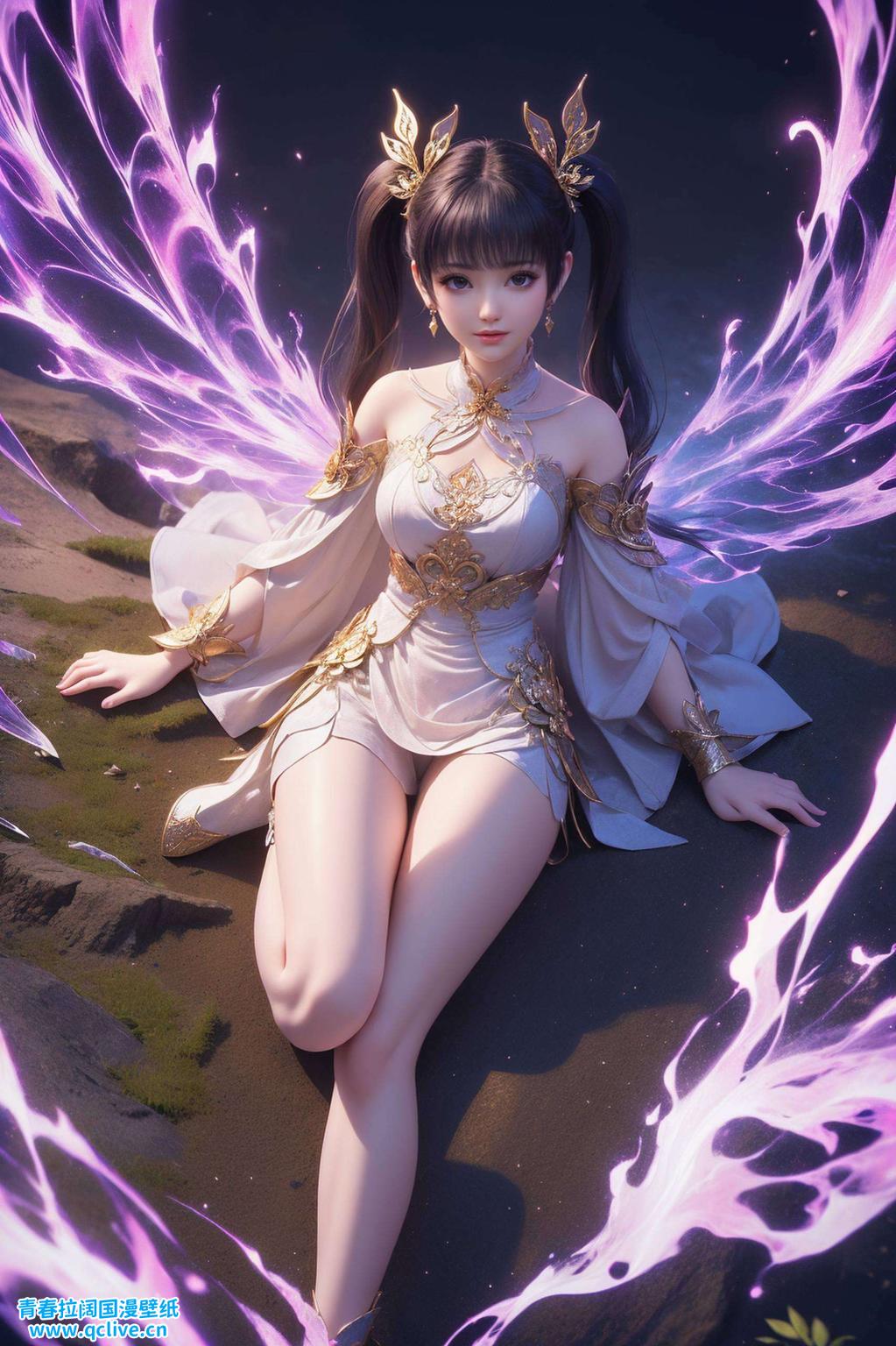 紫妍壁纸让每一处桌面都充满灵动与优雅