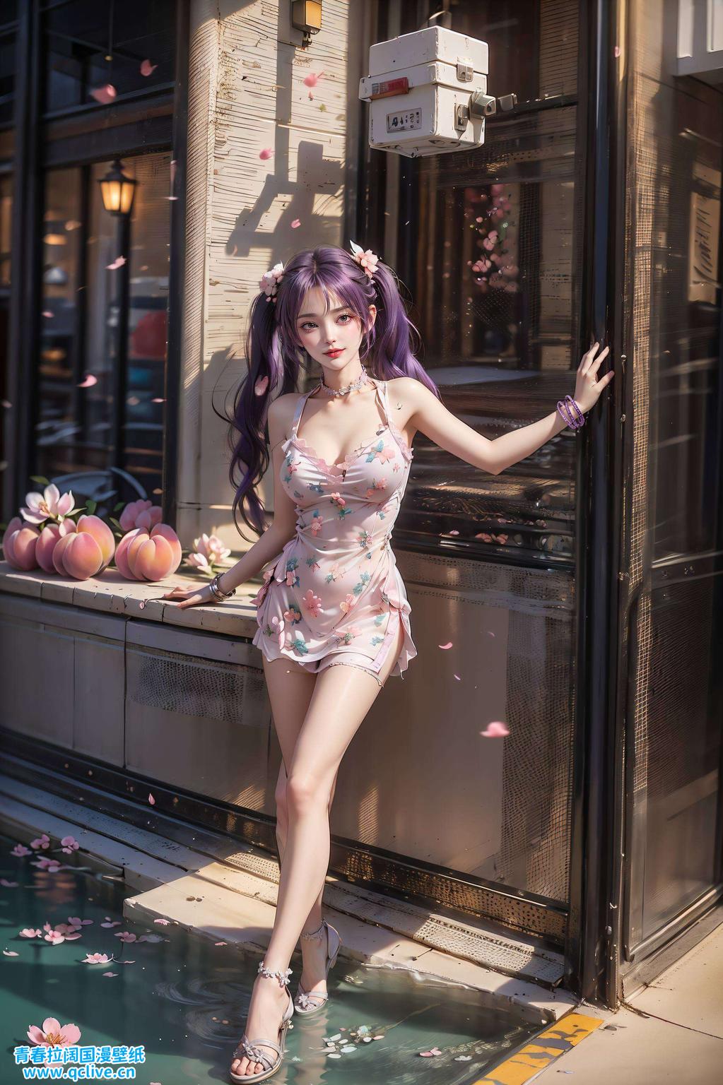 紫妍以国漫女神之姿翩翩起舞