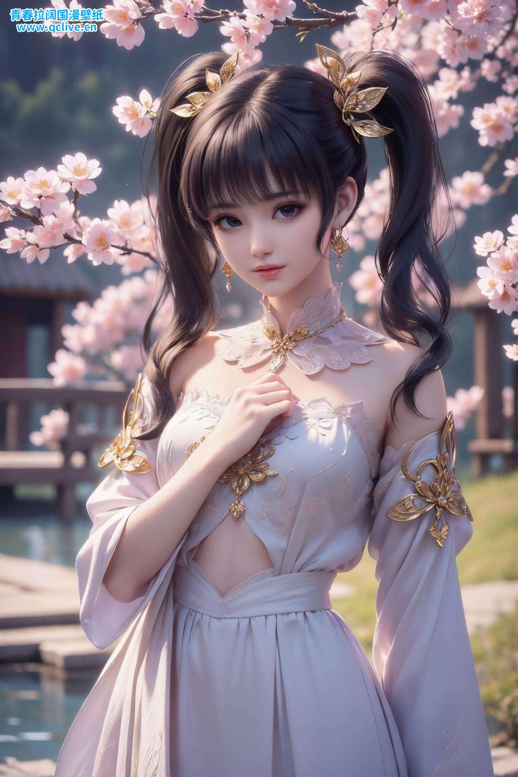 这位国漫界的耀眼女神高清视频动态横屏展现