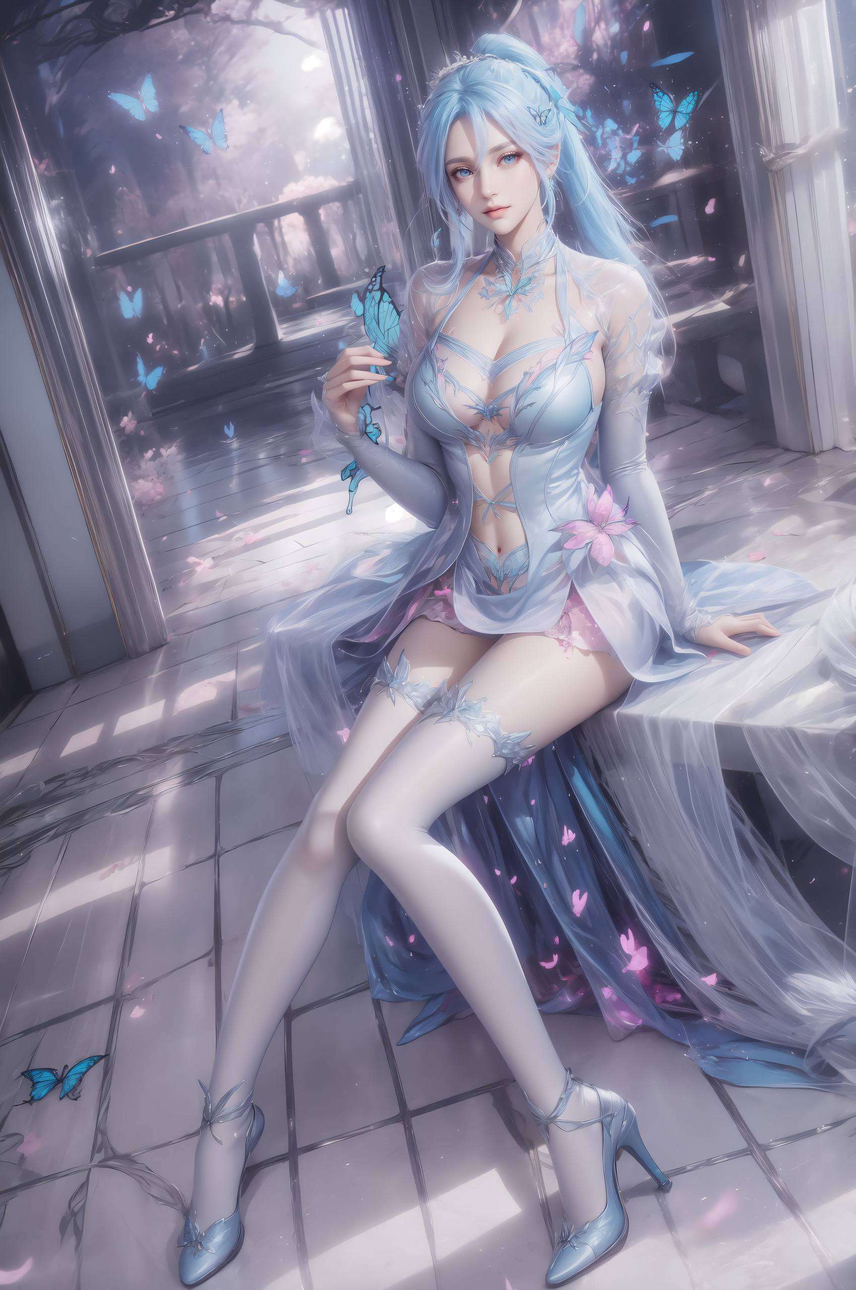 唐舞桐小姐姐挺胸而出快来把这位动漫美女带回家