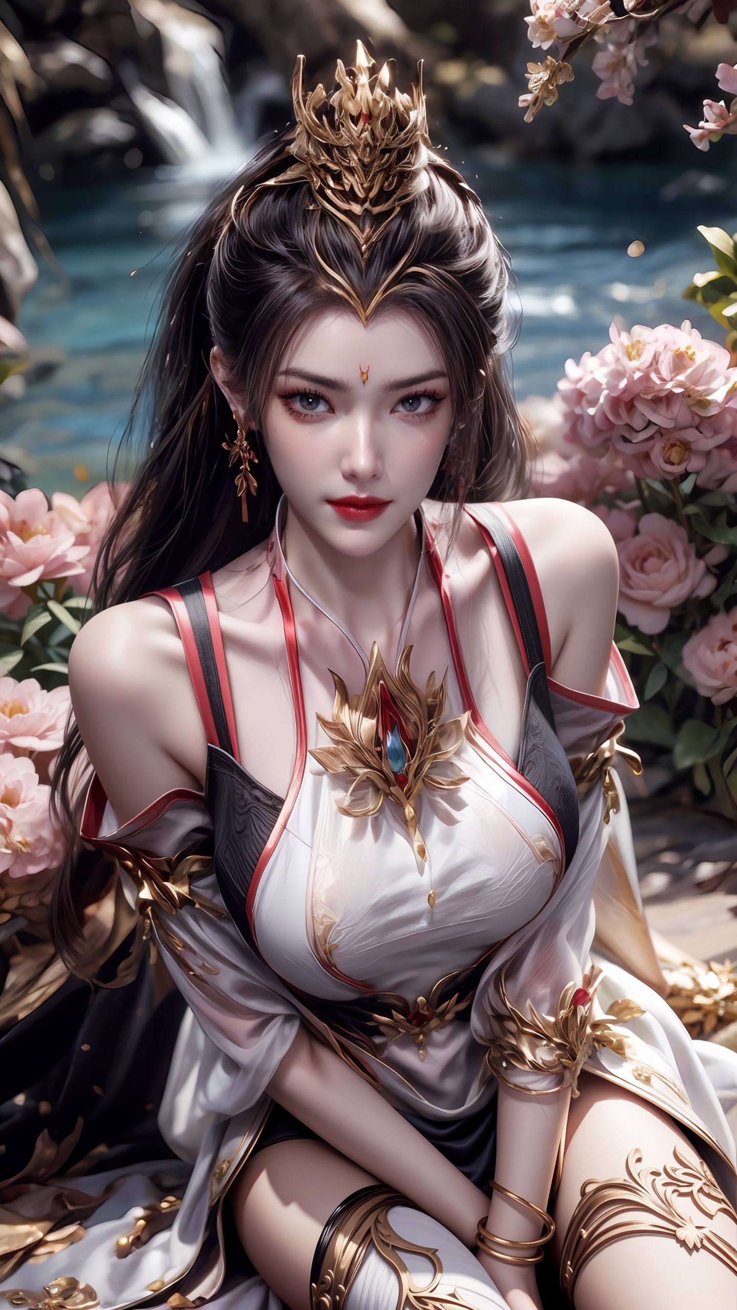 仿佛她就在你指尖轻舞这款壁纸都能满足你对美的追求
