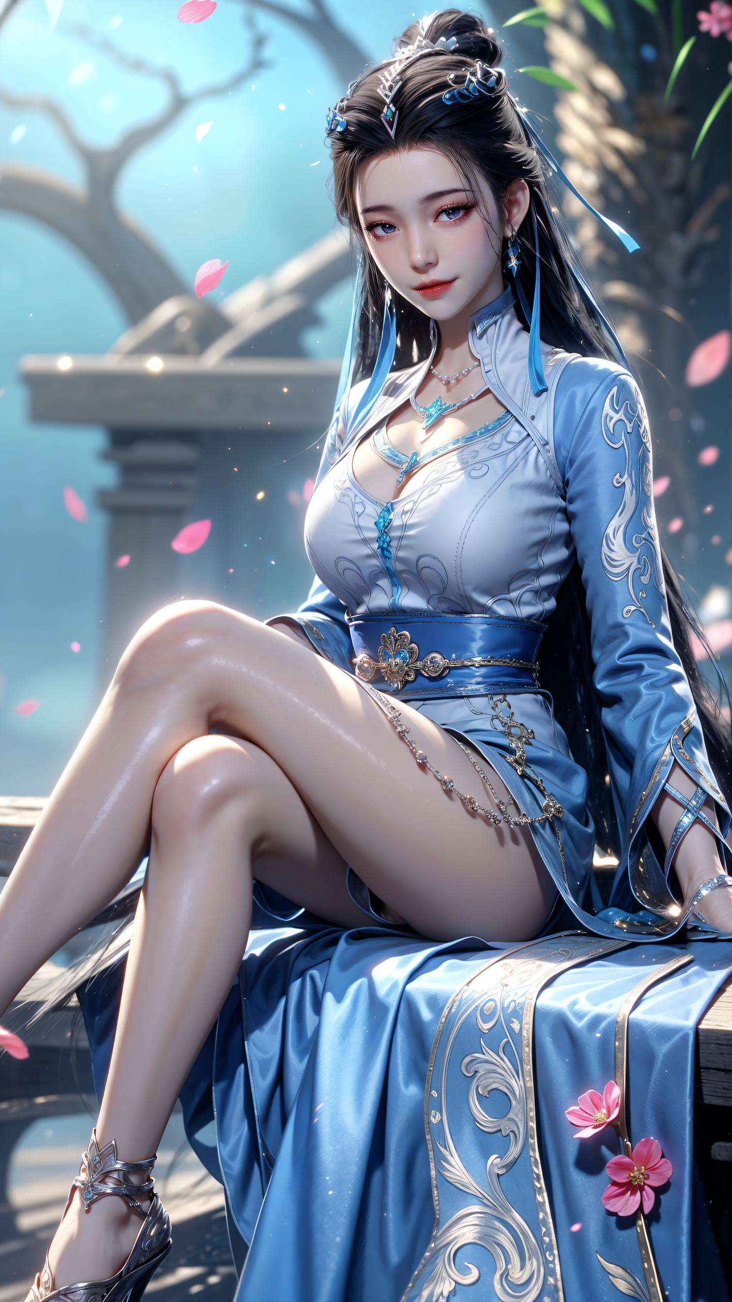 连她的抱枕都能让人夜不能寐！4K高清壁纸下这位《师兄啊师兄》中的国漫女神