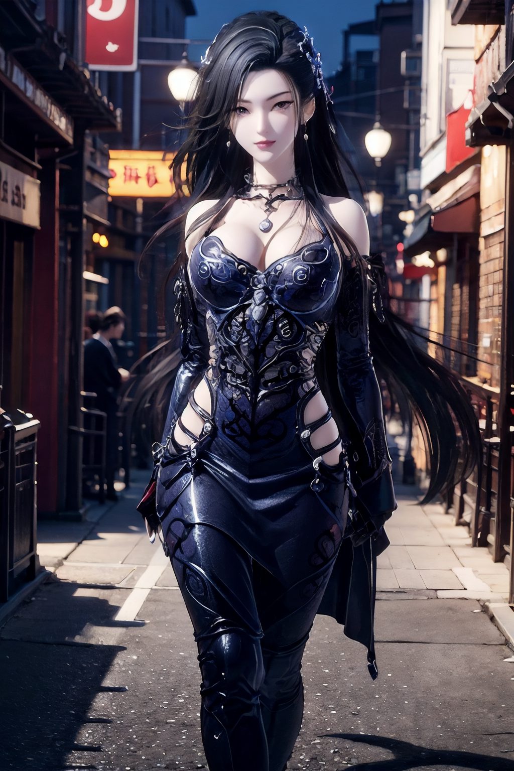 潮海女妖以其绝美的容颜和神秘的气质让你的手机瞬间升级为“海的女儿”专属定制款