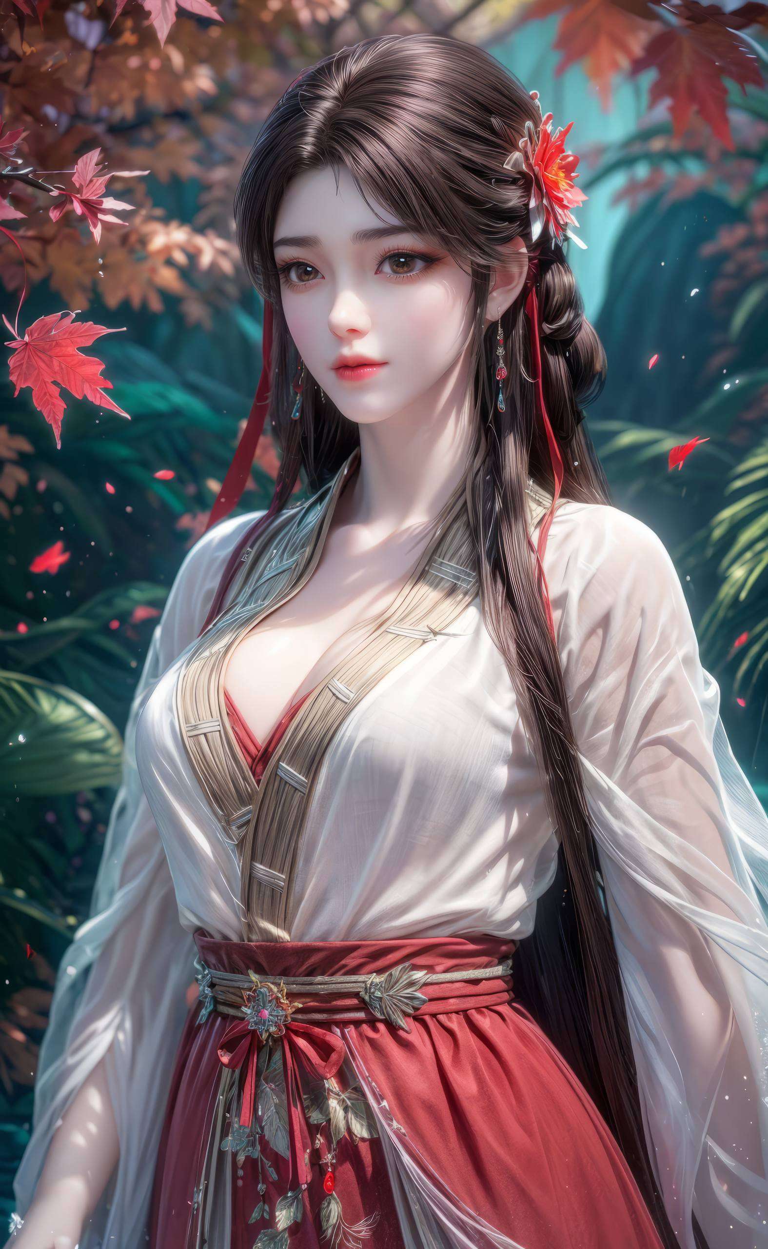 这位来自完美世界的国漫女神都能让你的屏幕瞬间升级为仙境