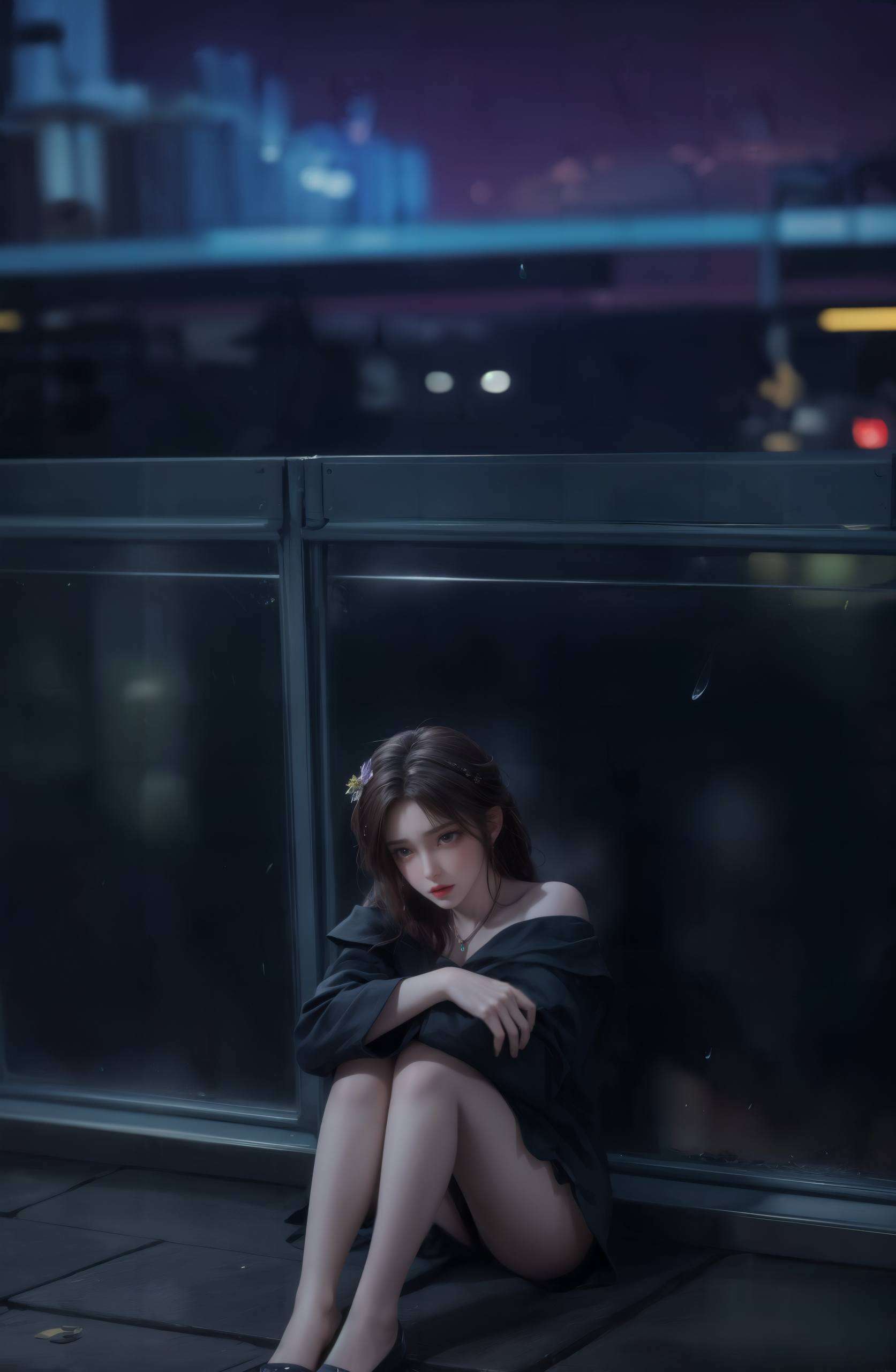 她的眼神中藏着星辰大海正是这场戏中最耀眼的主角
