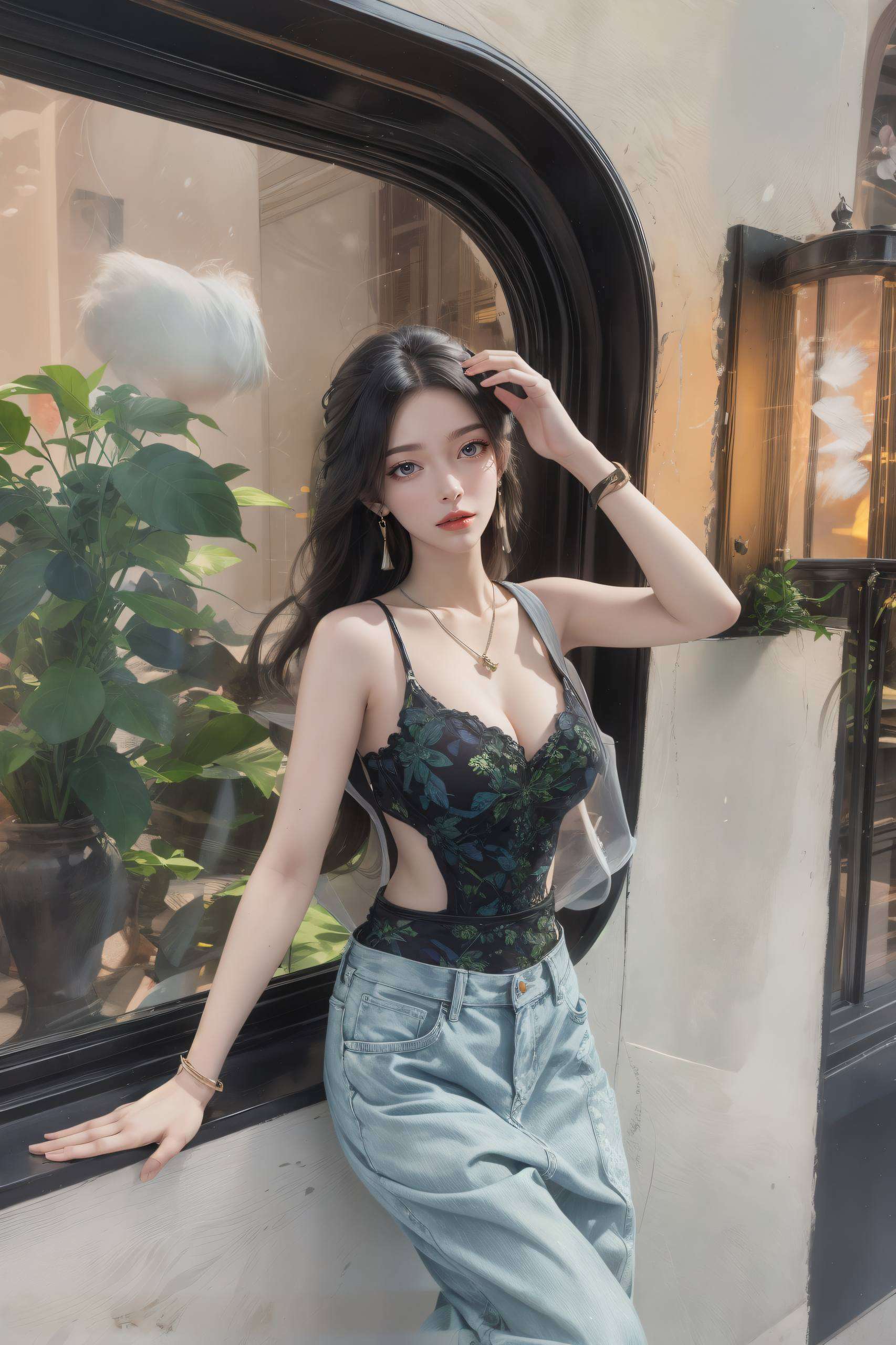 我不禁感叹看着她的高清图片