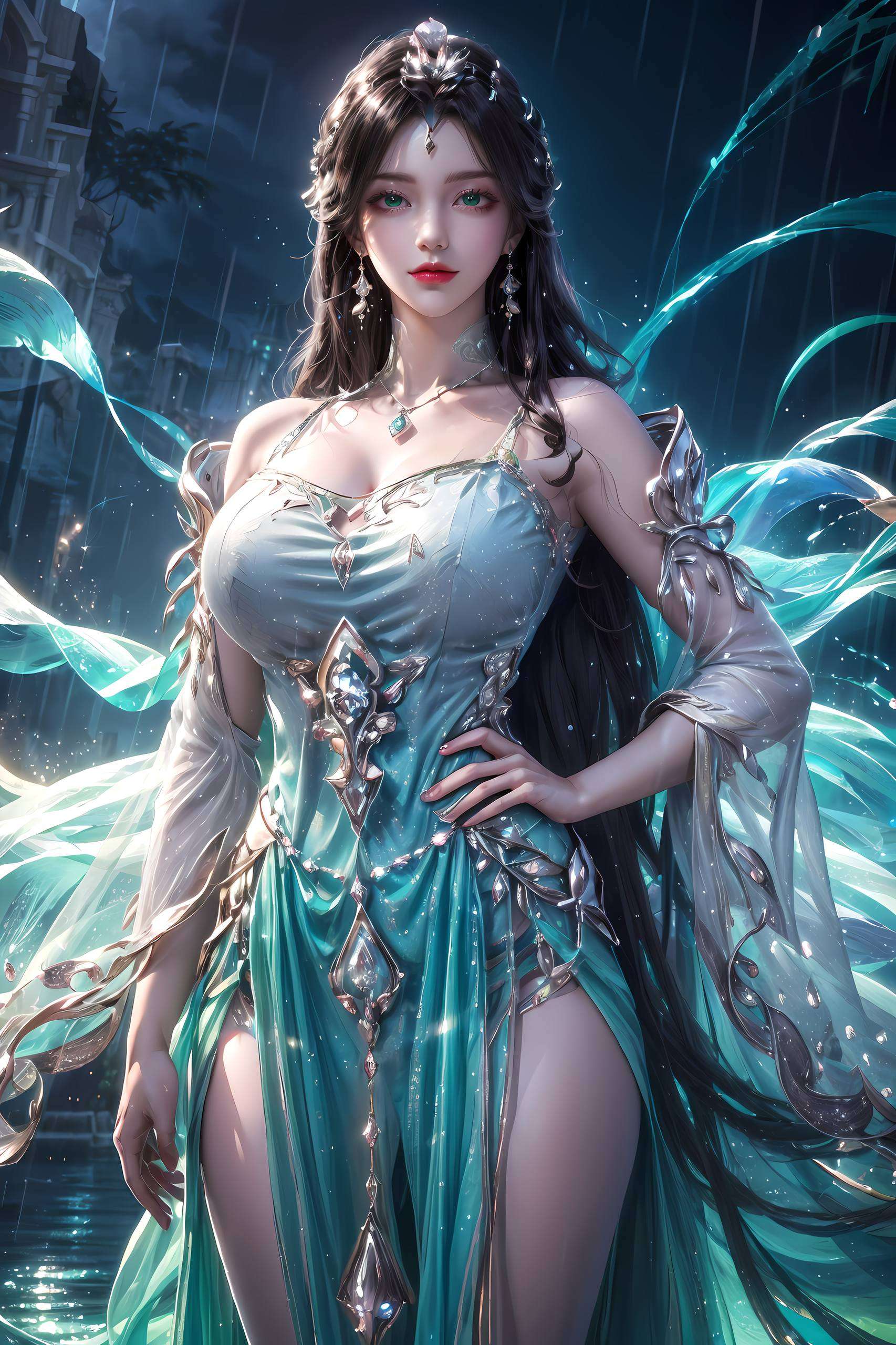 柳神施展法术的瞬间简直是国漫女神的完美诠释！快来下载这张壁纸