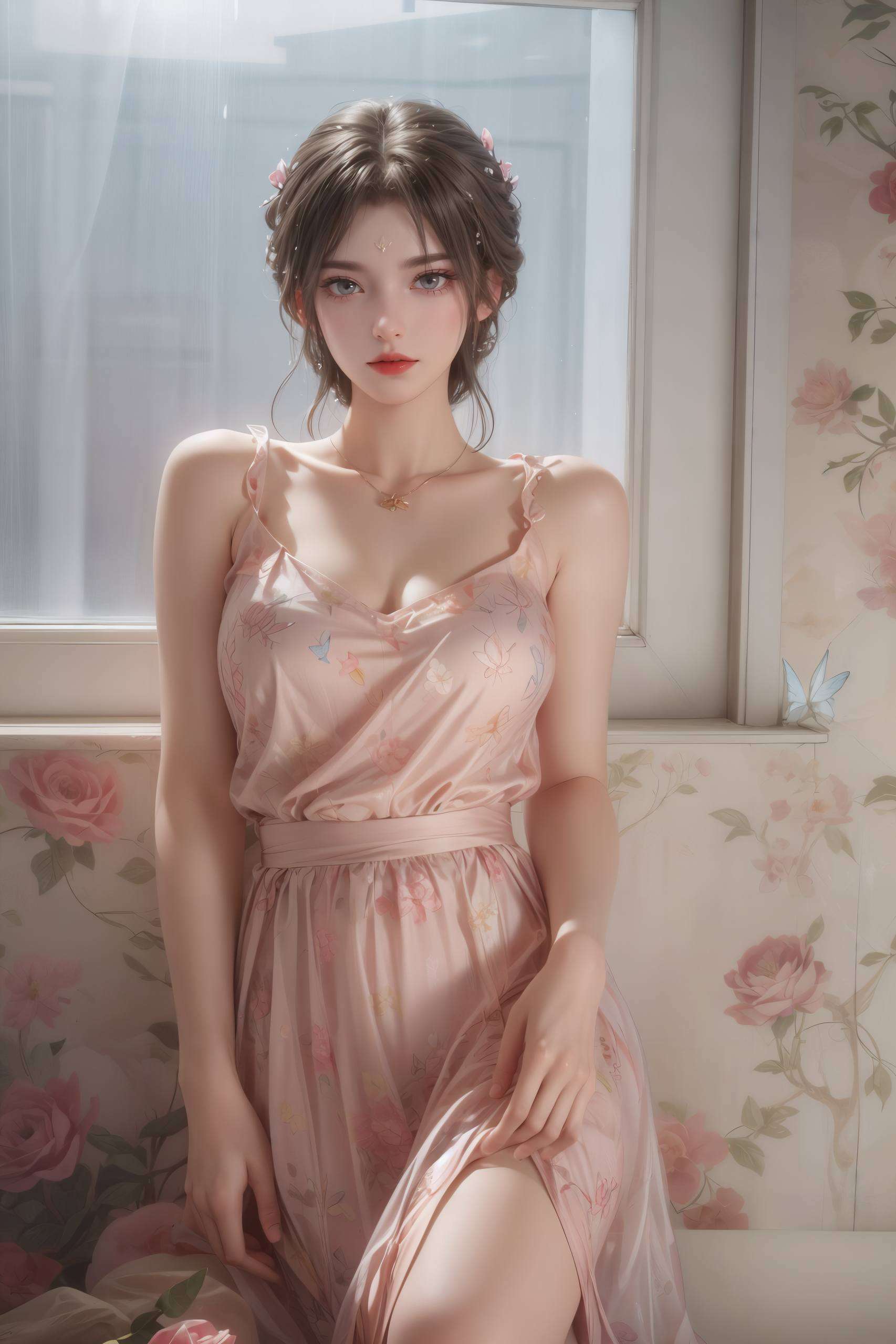 美得让人心跳加速！这位完美世界的女神简直是手机桌面的救星