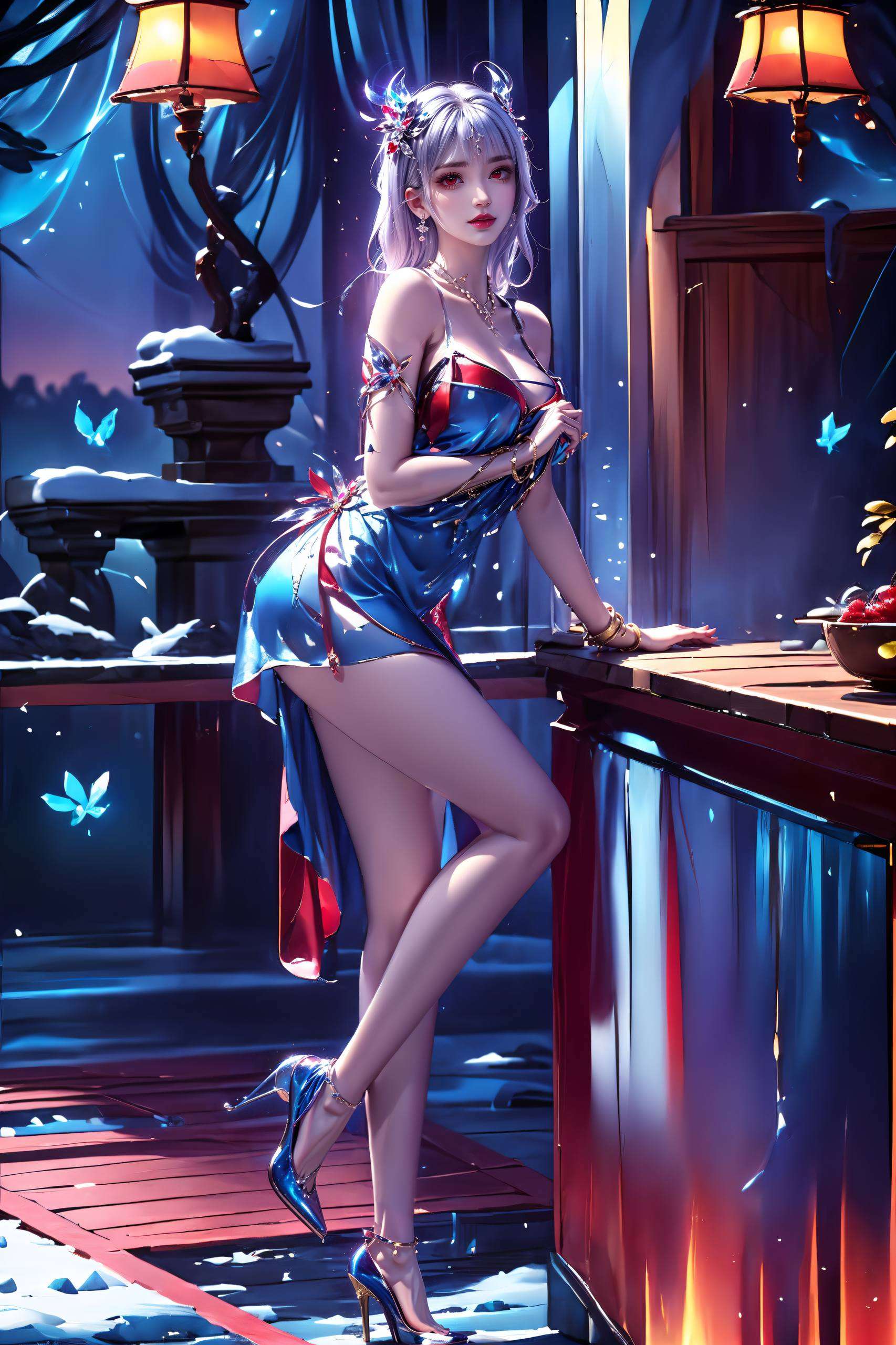 感受她的魅力与神秘她的壁纸