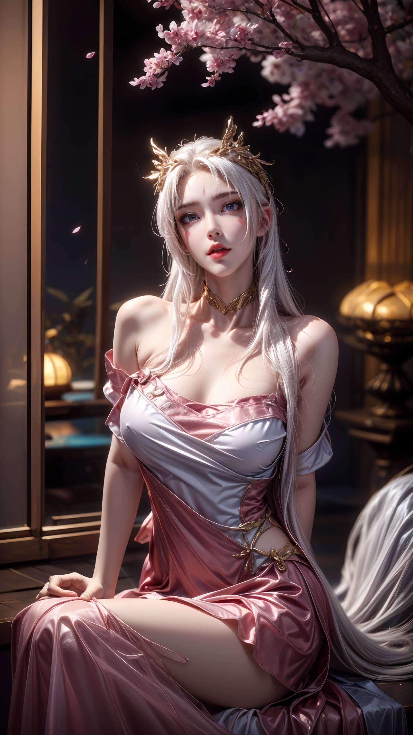 她的正脸壁纸感受那份只属于天狐仙子的独特魅力吧！