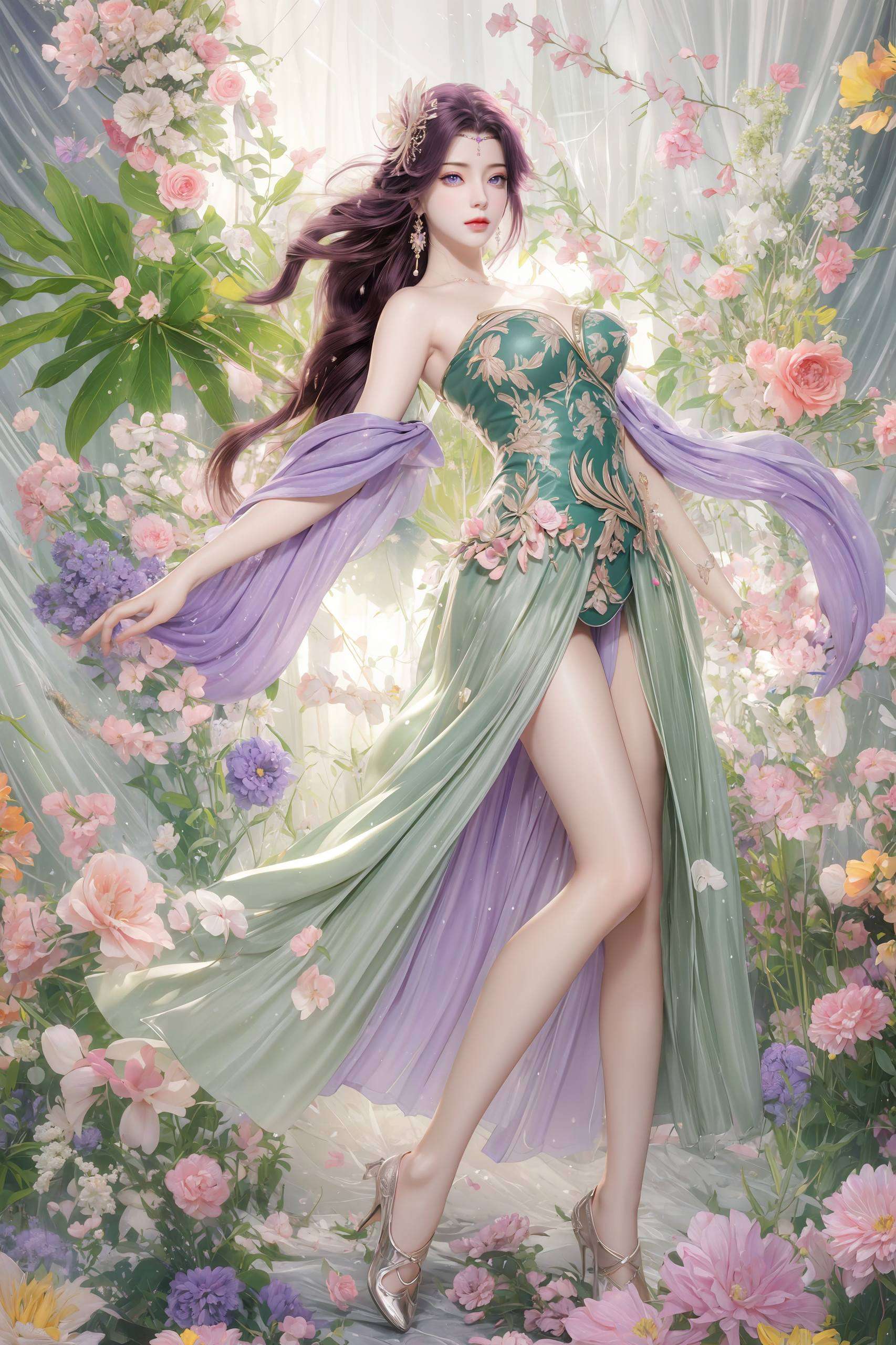 月婵、云曦与火灵儿三位国漫女神成为你每日解锁手机时的小确幸