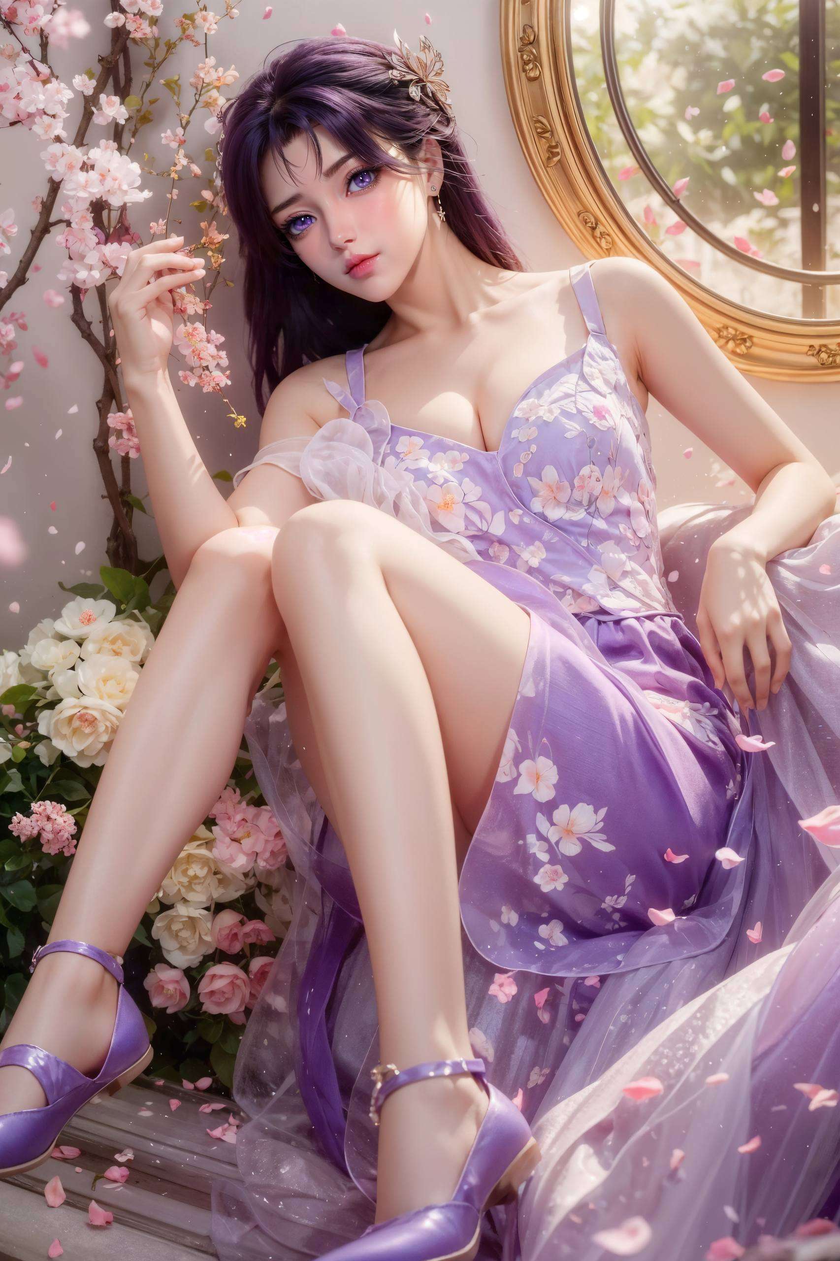 完美世界中的璀璨明珠国漫女神云曦以其绝美的容颜和神秘的气质
