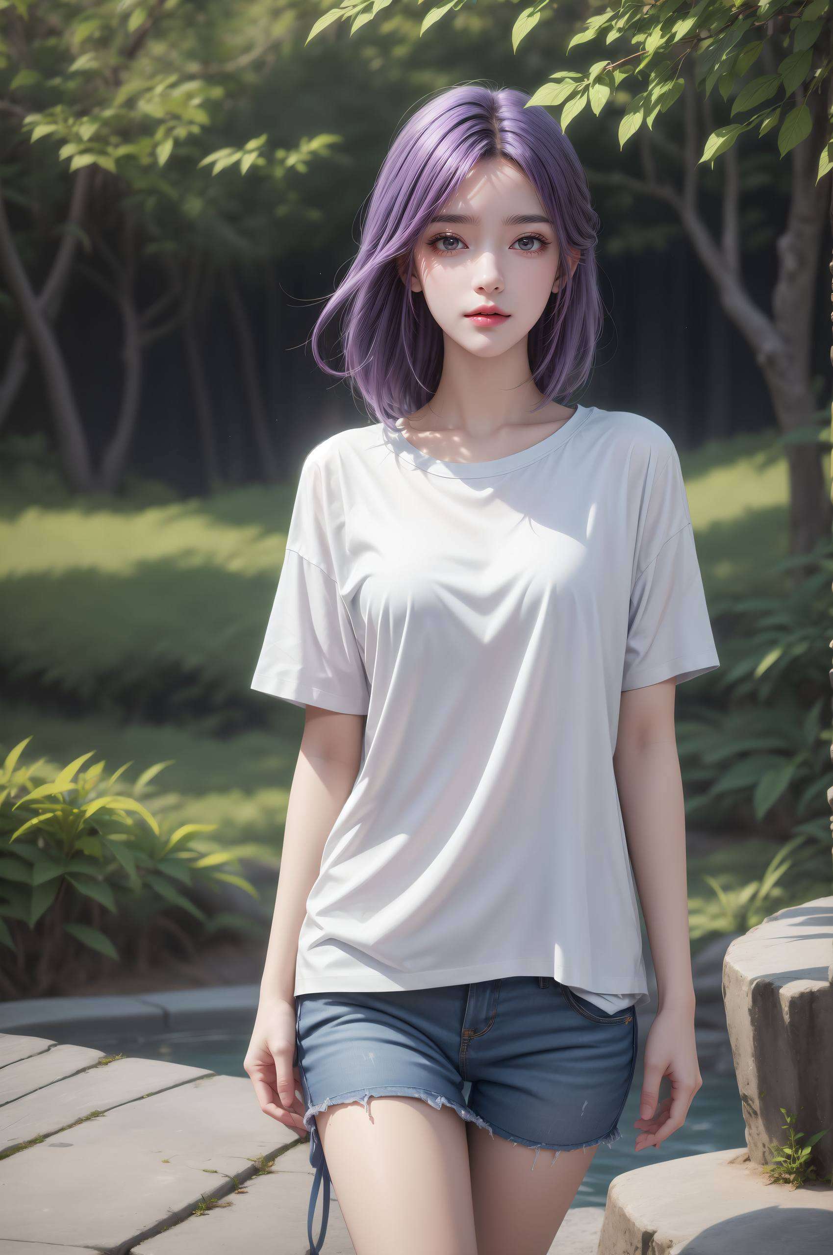 在完美世界的云端她的容颜仿佛是天地间最美的诗篇