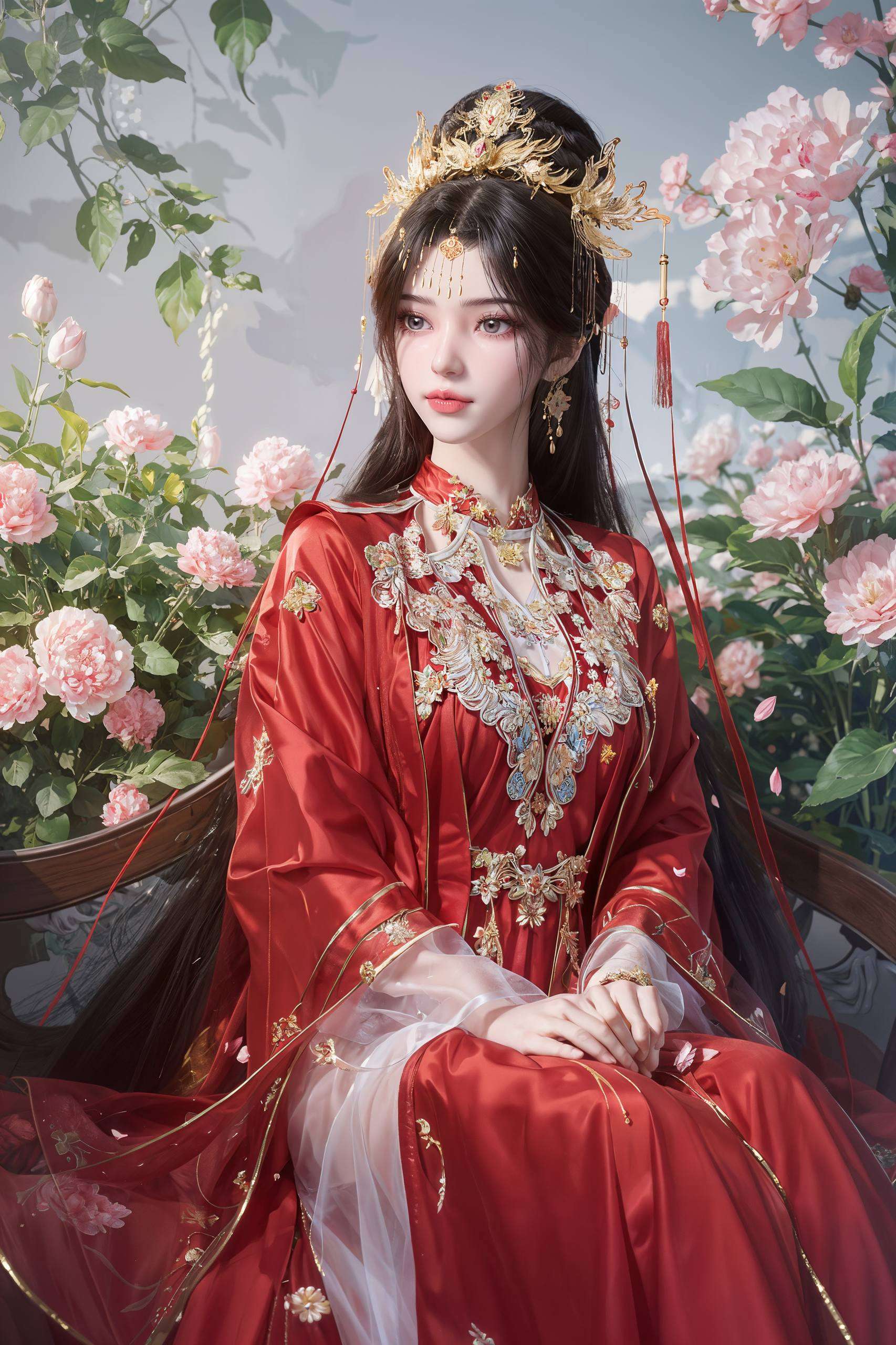 身姿曼妙其容颜如玉