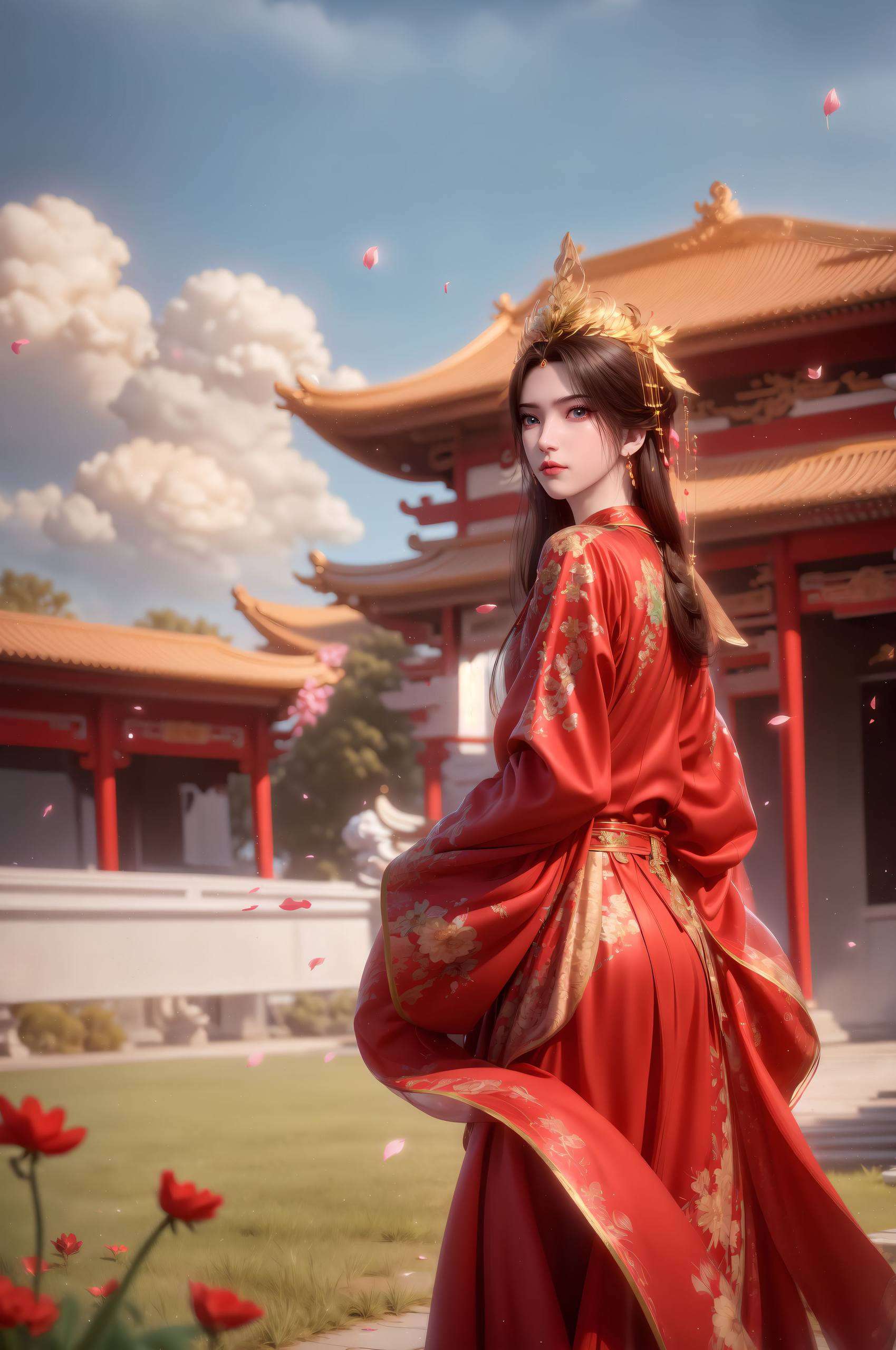 王琳与李慕婉慕婉仙姿