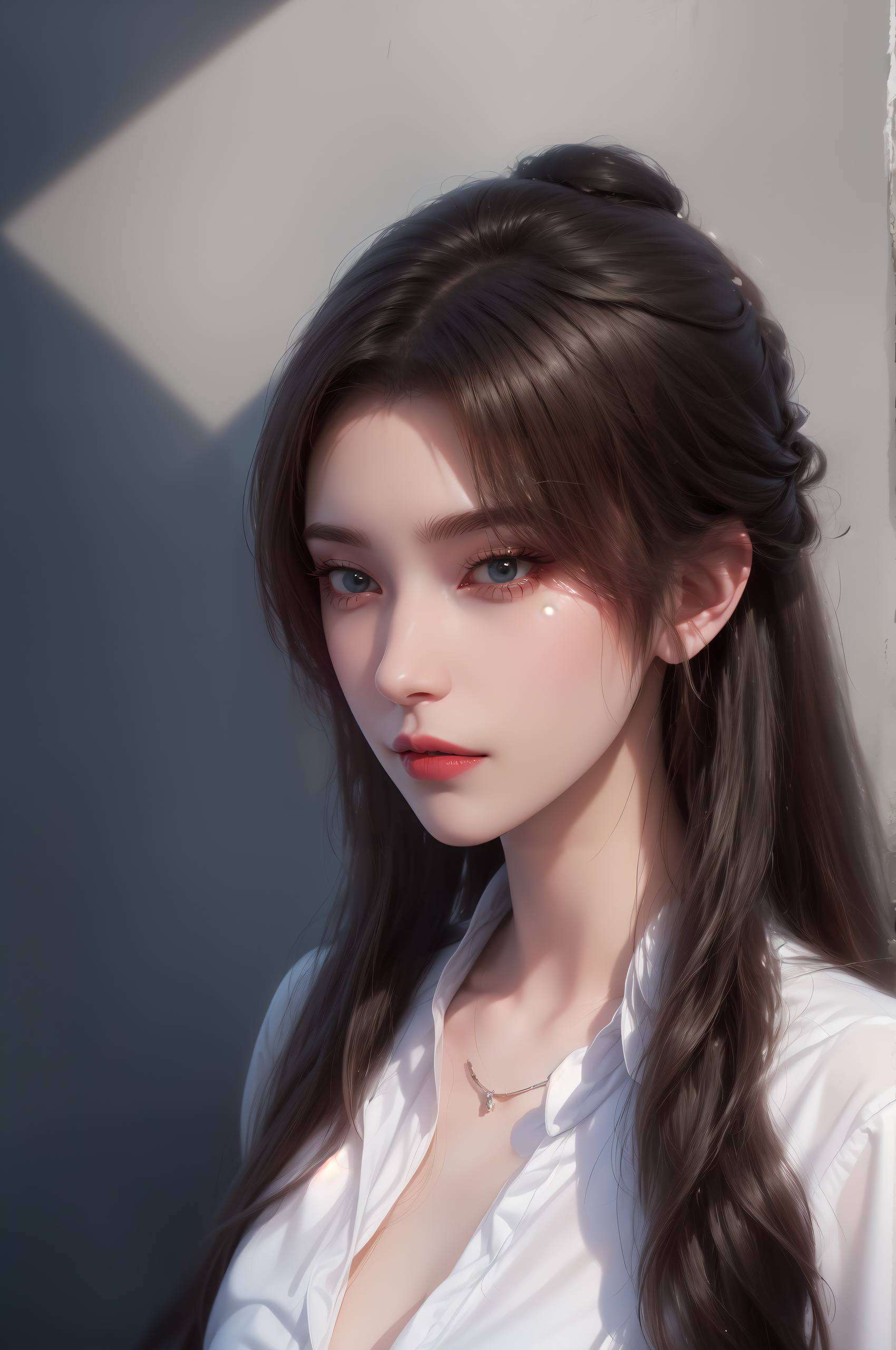 宛如仙境中的女神她的美丽不仅仅是外表