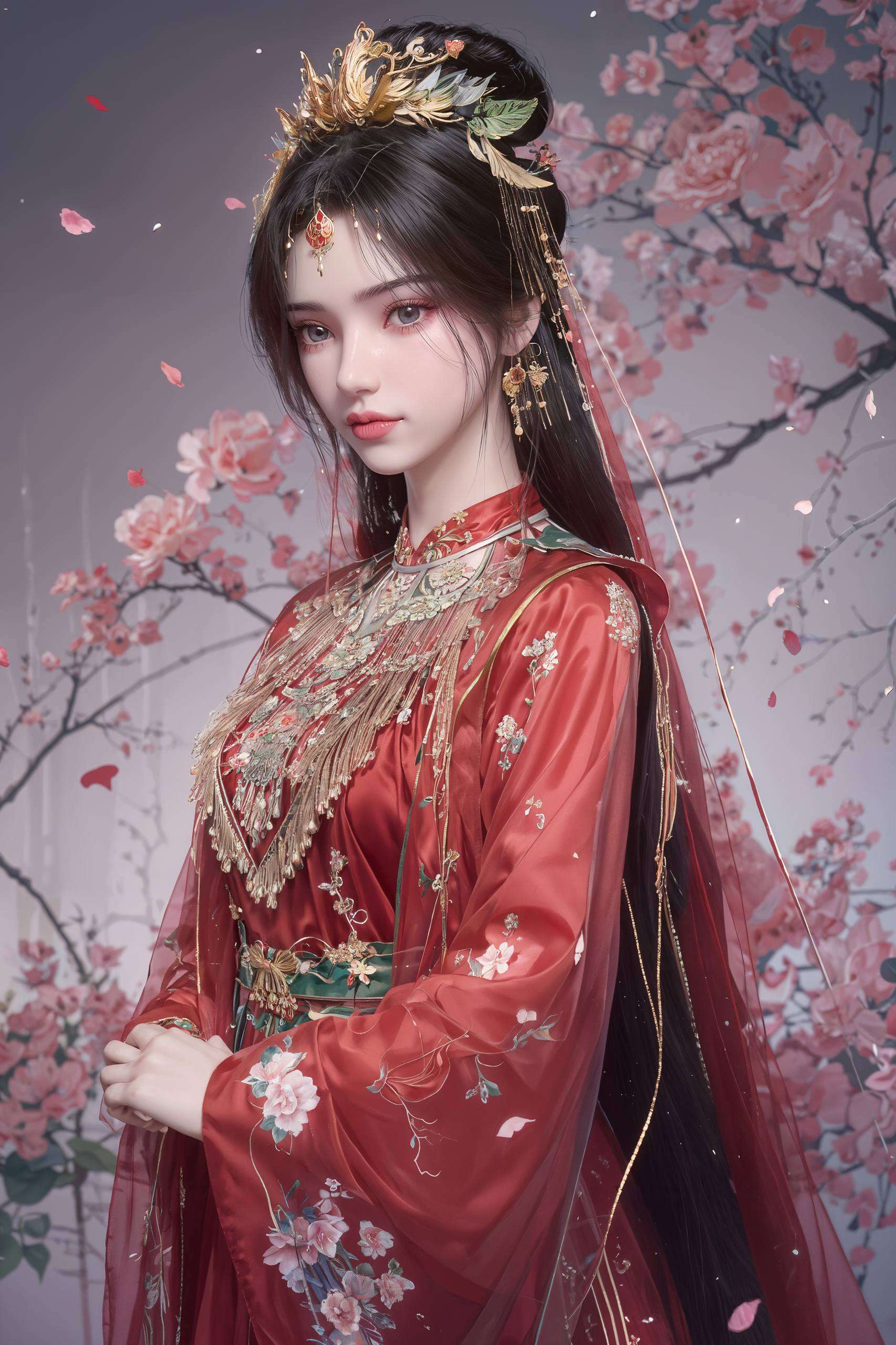 她的美貌与智慧并存李慕婉如同一朵不染尘埃的仙葩